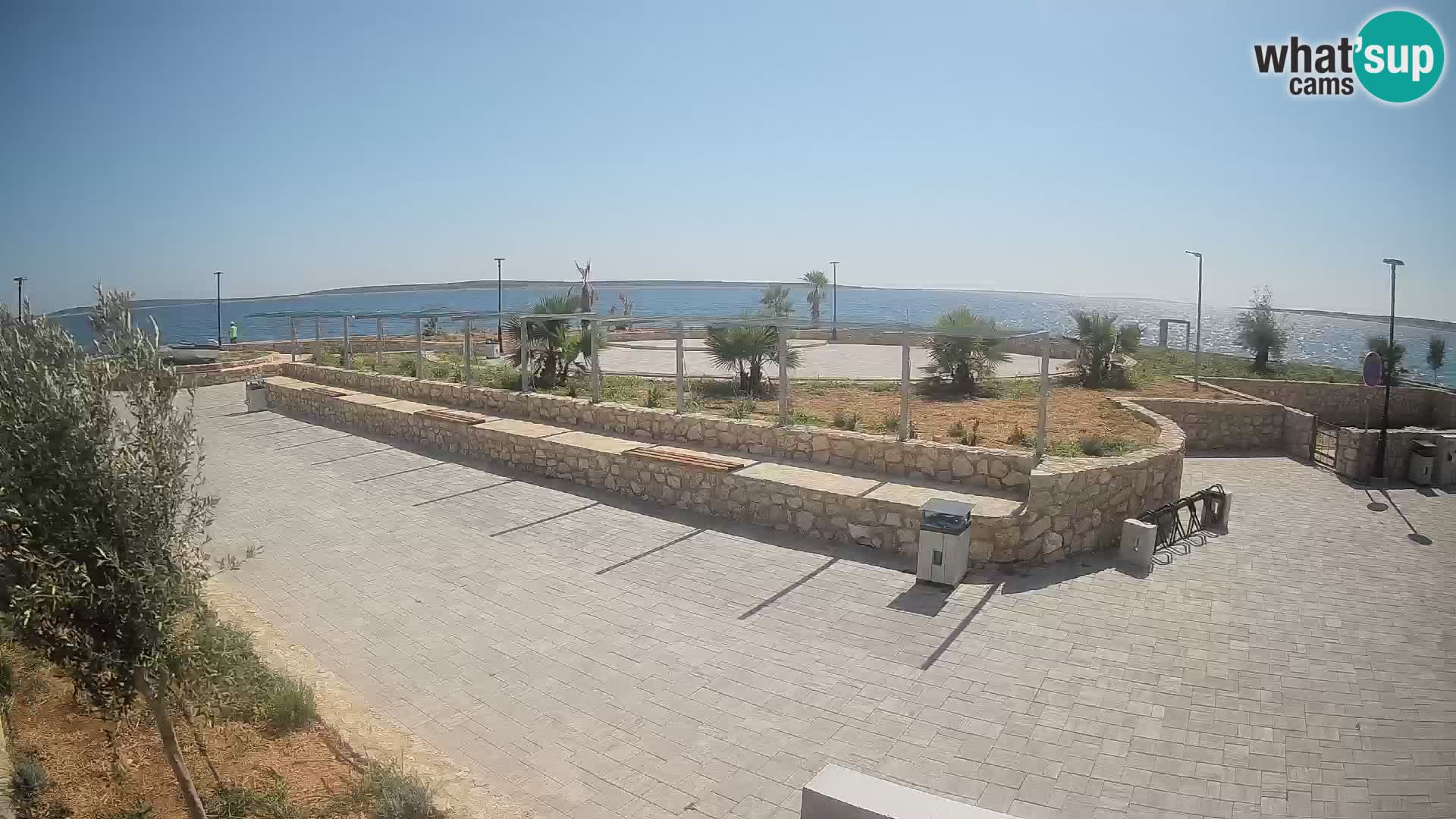 Mandre Summer Stage Webcam – Velika điga | Pag Island