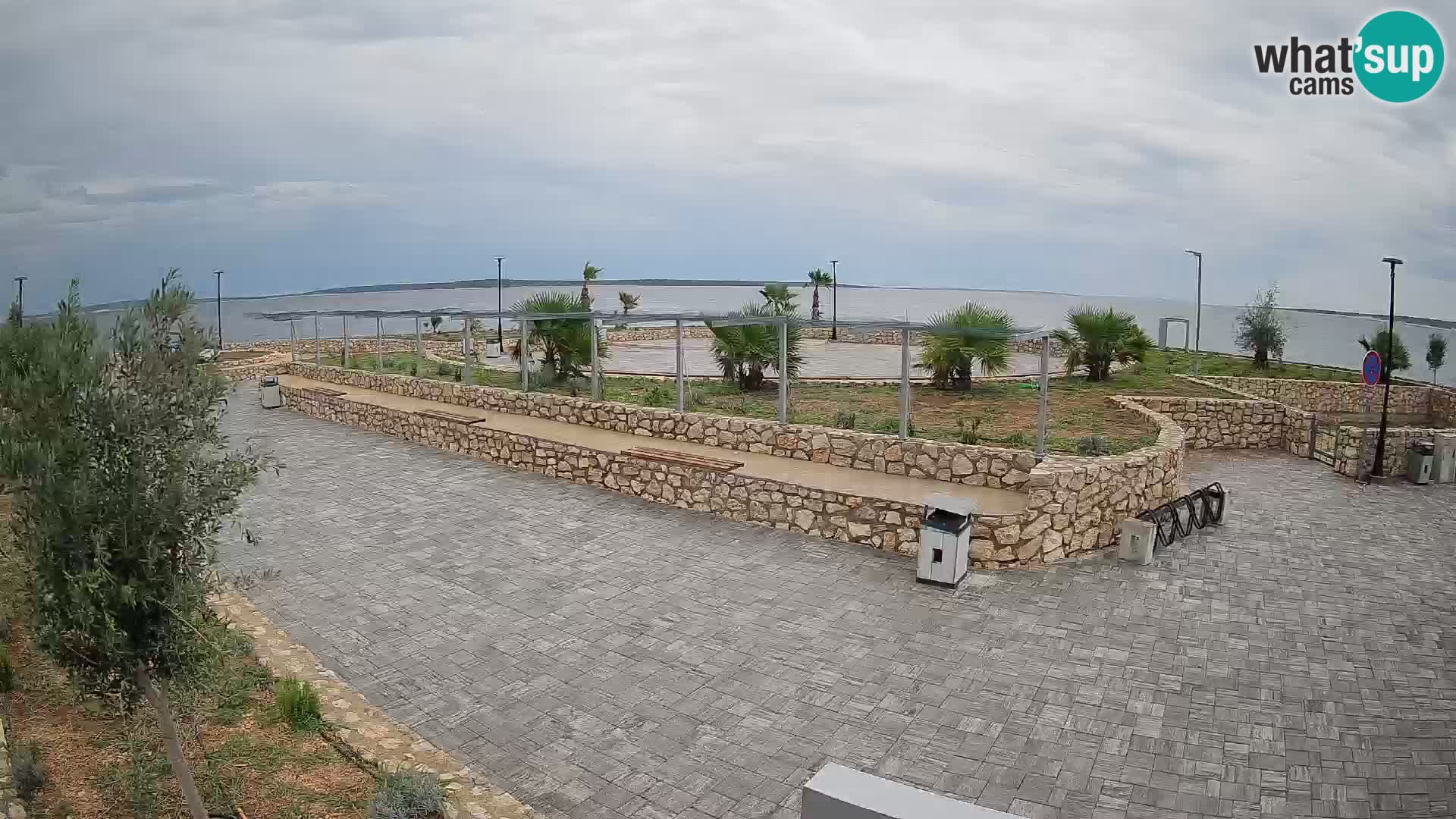 Webcam Mandre – Escenario de verano Velika điga | Isla de Pag