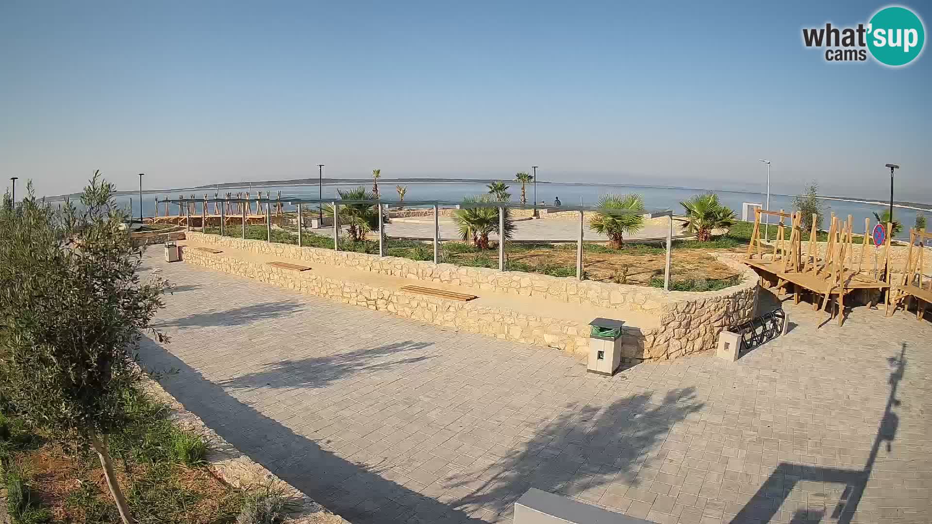 Mandre Summer Stage Webcam – Velika điga | Pag Island