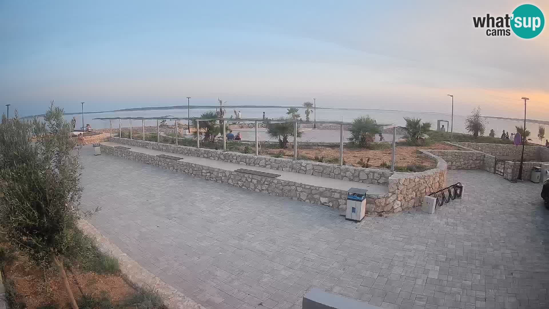 Mandre Summer Stage Webcam – Velika điga | Pag Island
