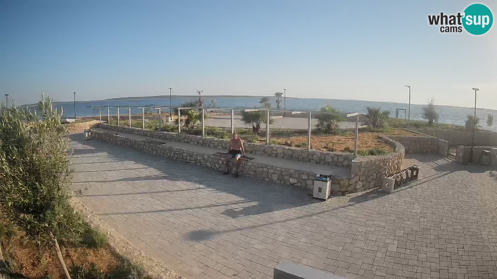 Mandre Sommerbühne Webcam – Velika điga | Insel Pag