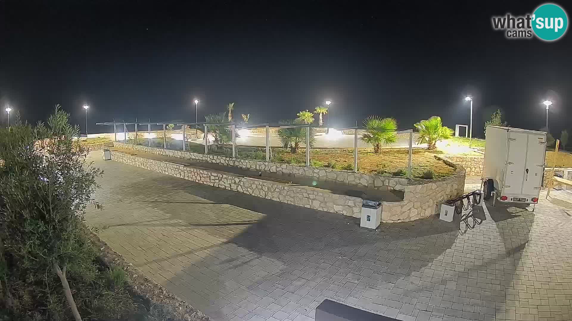 Mandre Summer Stage Webcam – Velika điga | Pag Island