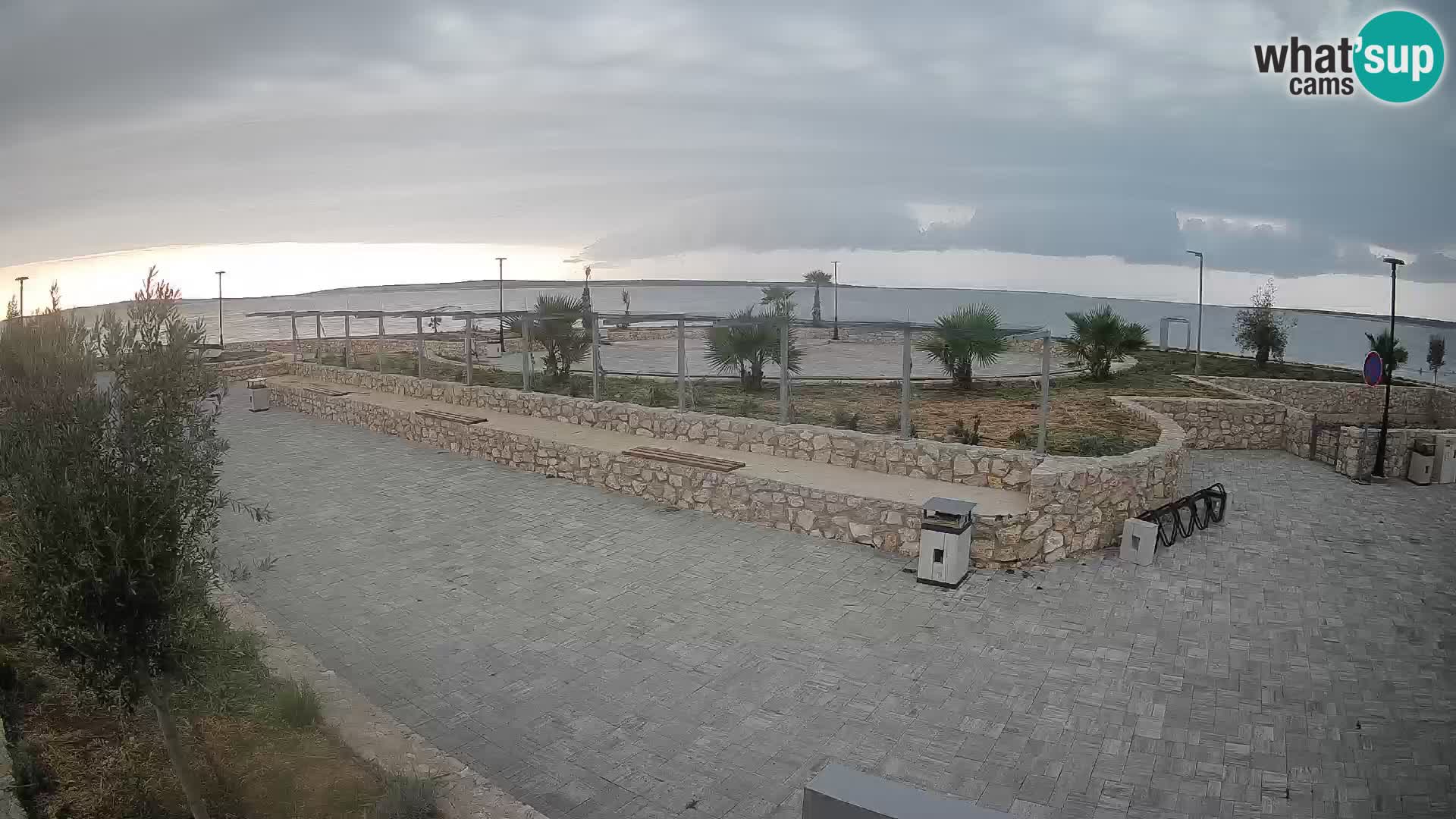 Webcam Mandre – Scène estivale Velika điga | Île de Pag