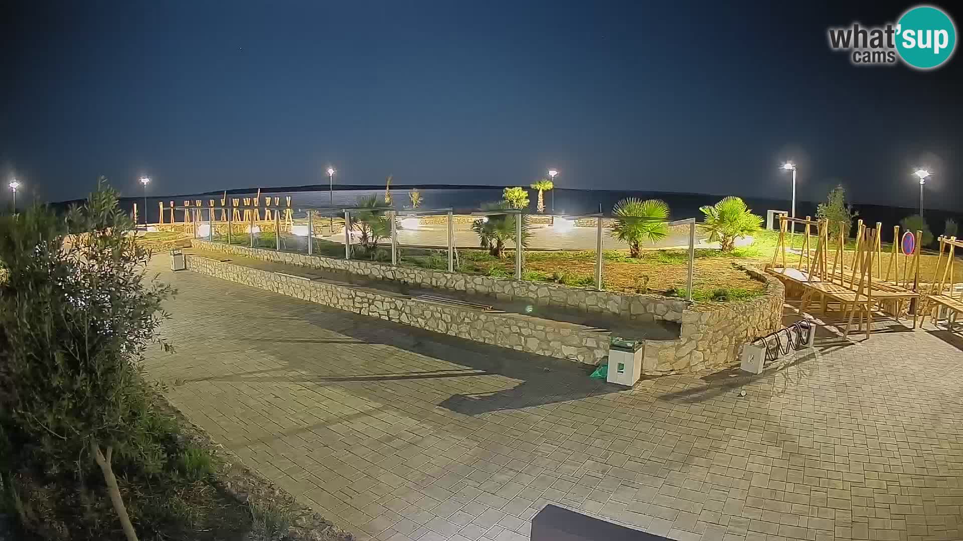 Webcam Mandre – Palco estivo Velika điga | Isola di Pag