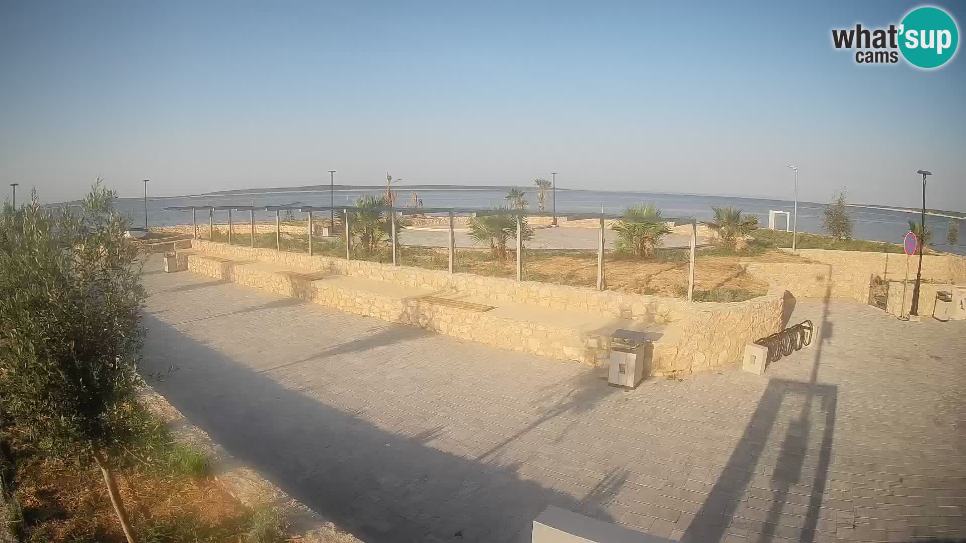 Webcam Mandre – Scène estivale Velika điga | Île de Pag