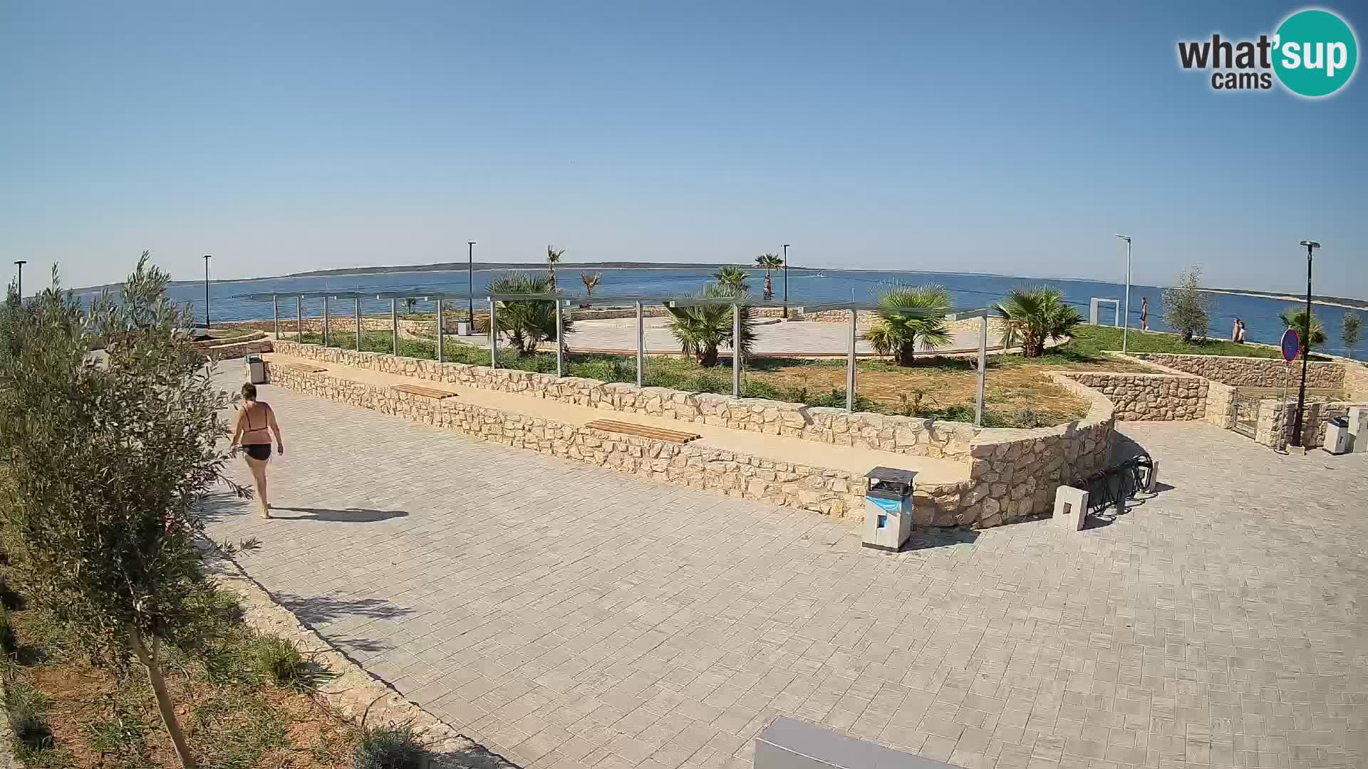 Mandre Summer Stage Webcam – Velika điga | Pag Island
