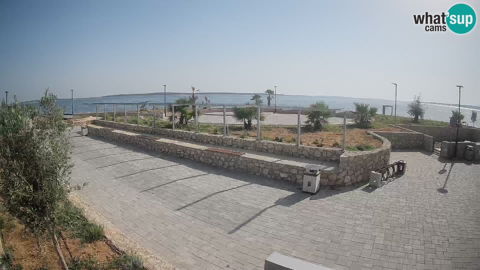 Webcam Mandre – Scène estivale Velika điga | Île de Pag