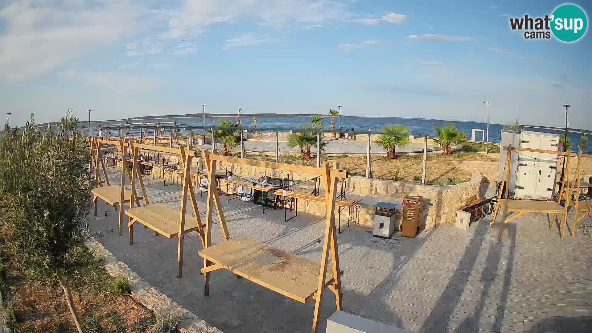 Mandre Summer Stage Webcam – Velika điga | Pag Island
