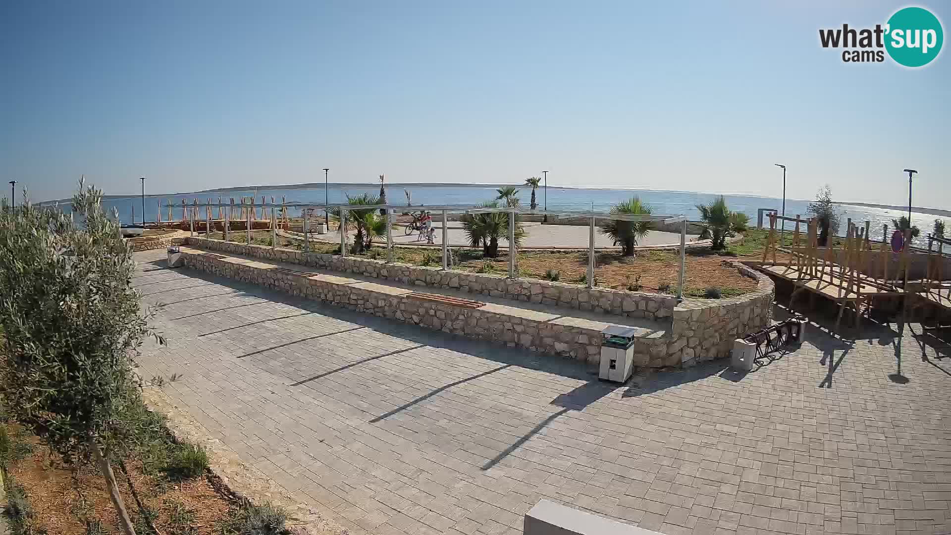 Mandre Summer Stage Webcam – Velika điga | Pag Island