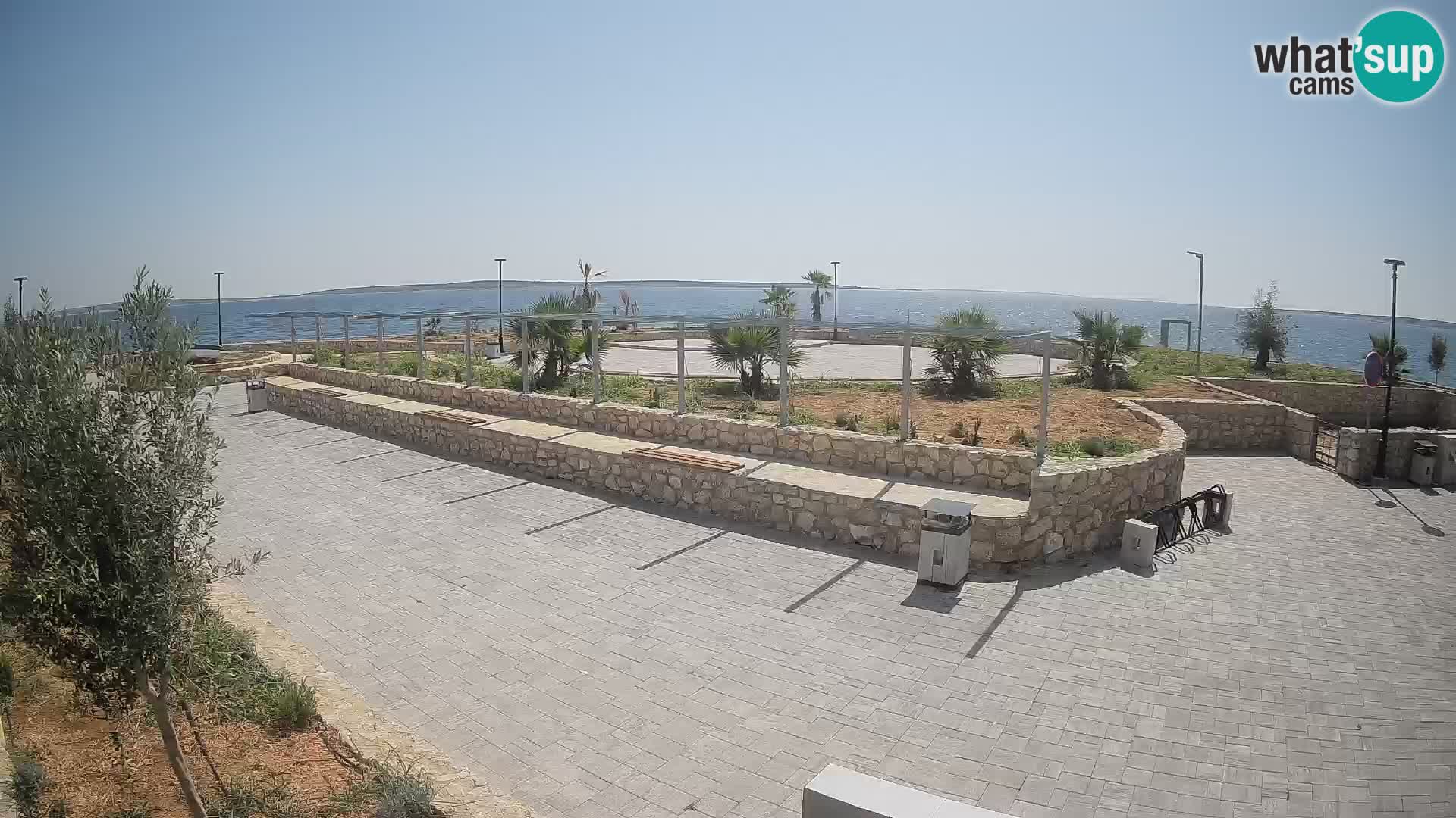 Mandre Summer Stage Webcam – Velika điga | Pag Island