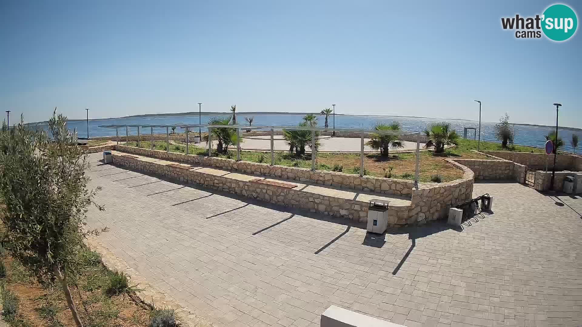Mandre Sommerbühne Webcam – Velika điga | Insel Pag