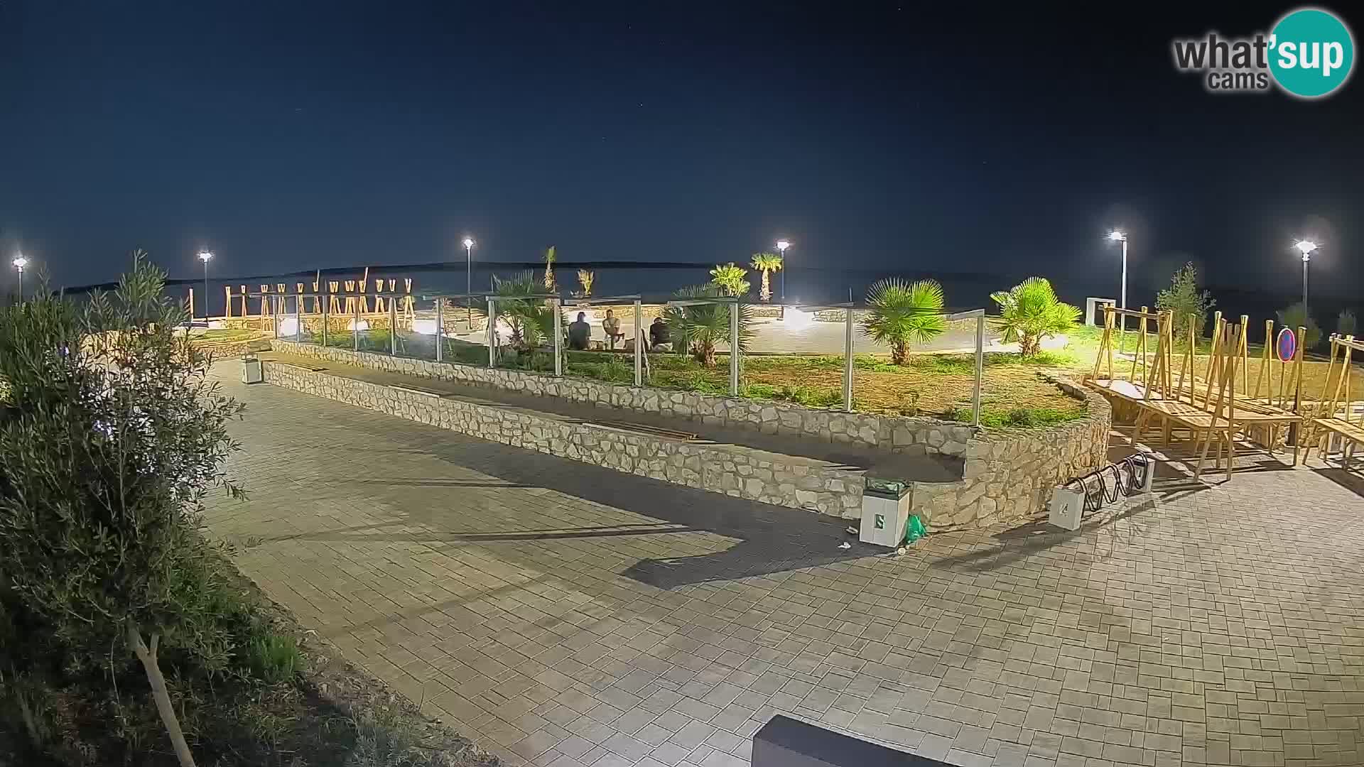 Webcam Mandre – Palco estivo Velika điga | Isola di Pag