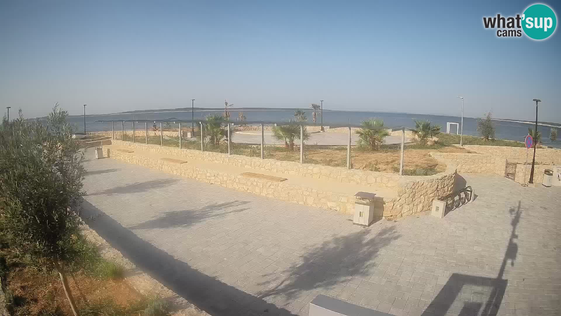 Webcam Mandre – Palco estivo Velika điga | Isola di Pag