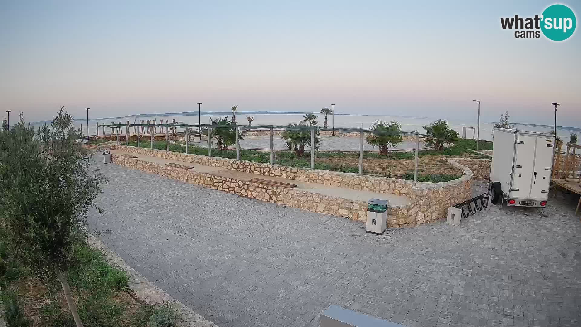 Webcam Mandre – Palco estivo Velika điga | Isola di Pag