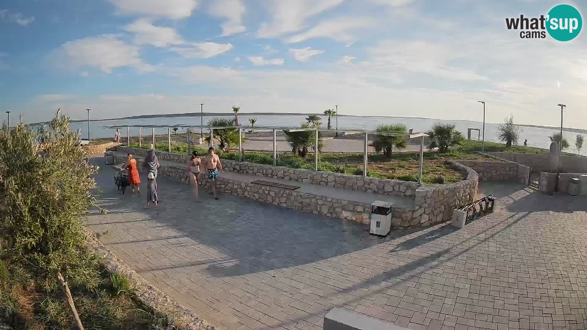 Mandre Summer Stage Webcam – Velika điga | Pag Island