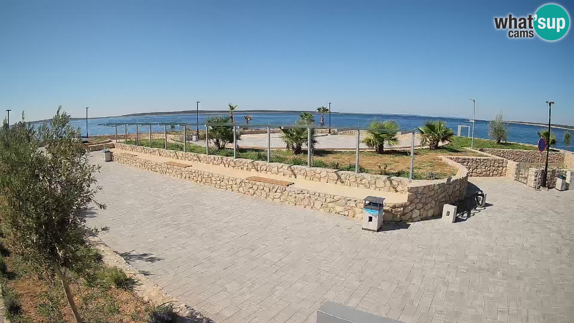 Mandre Summer Stage Webcam – Velika điga | Pag Island