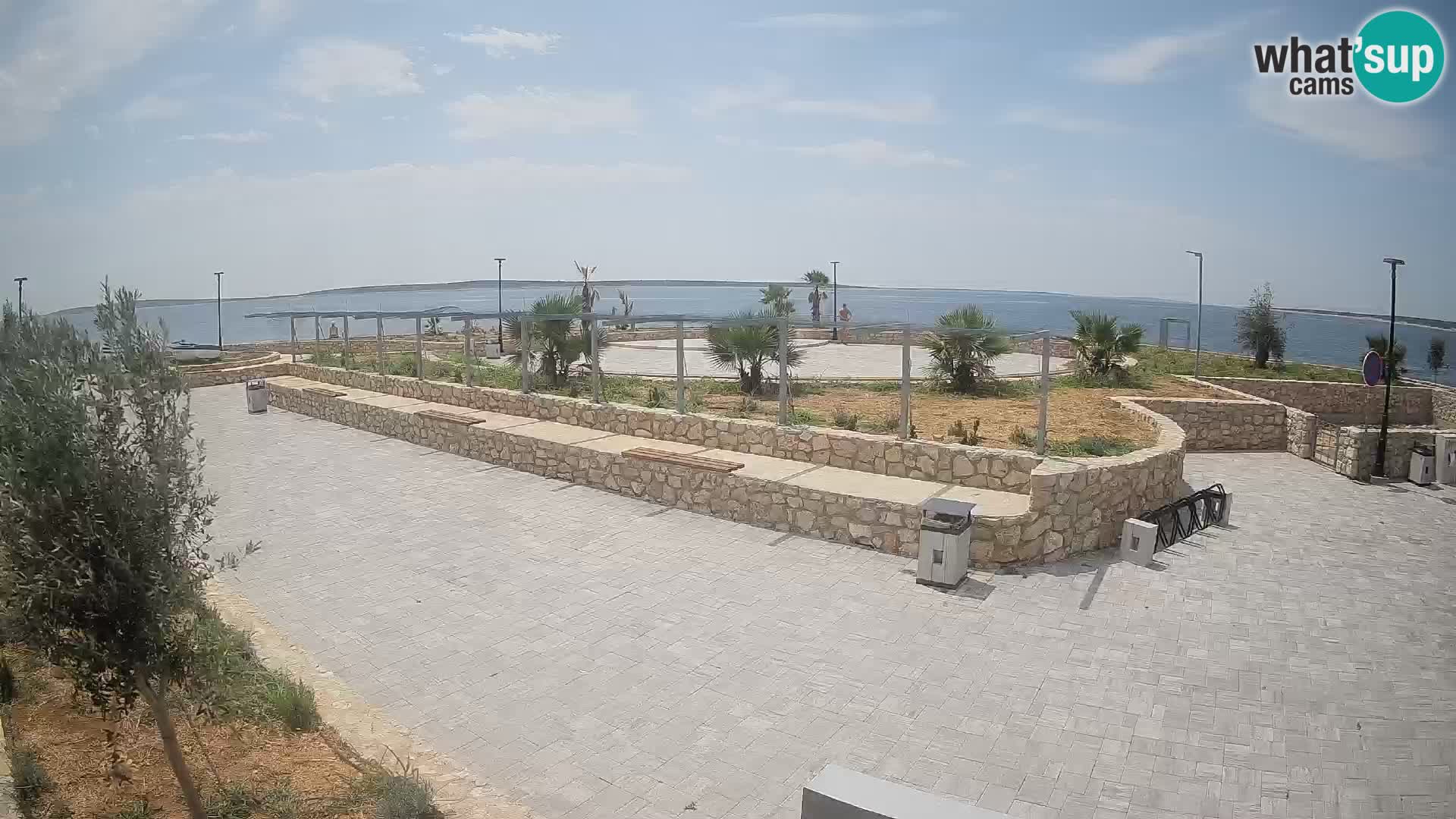 Webcam Mandre – Palco estivo Velika điga | Isola di Pag