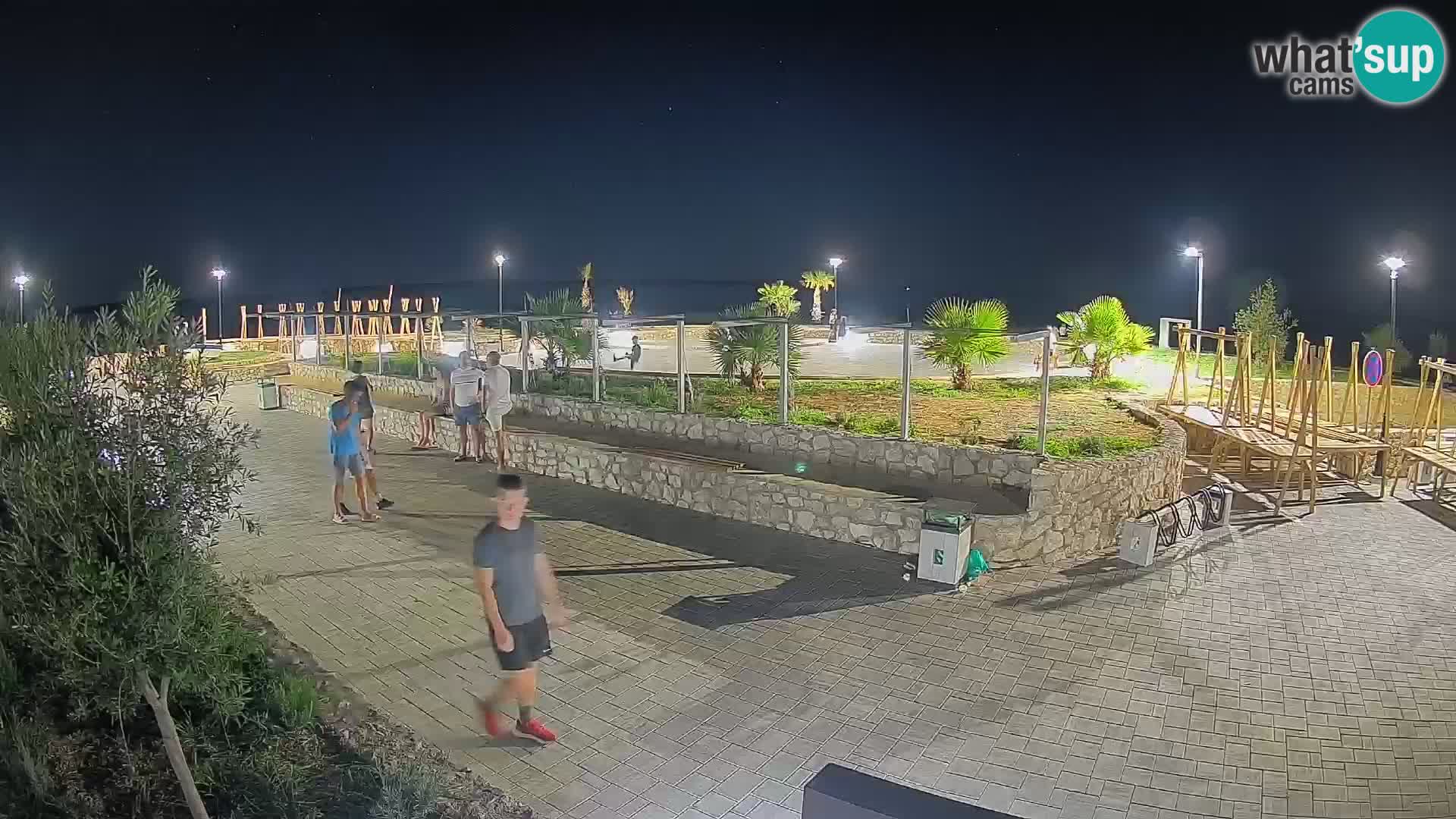 Webcam Mandre – Scène estivale Velika điga | Île de Pag