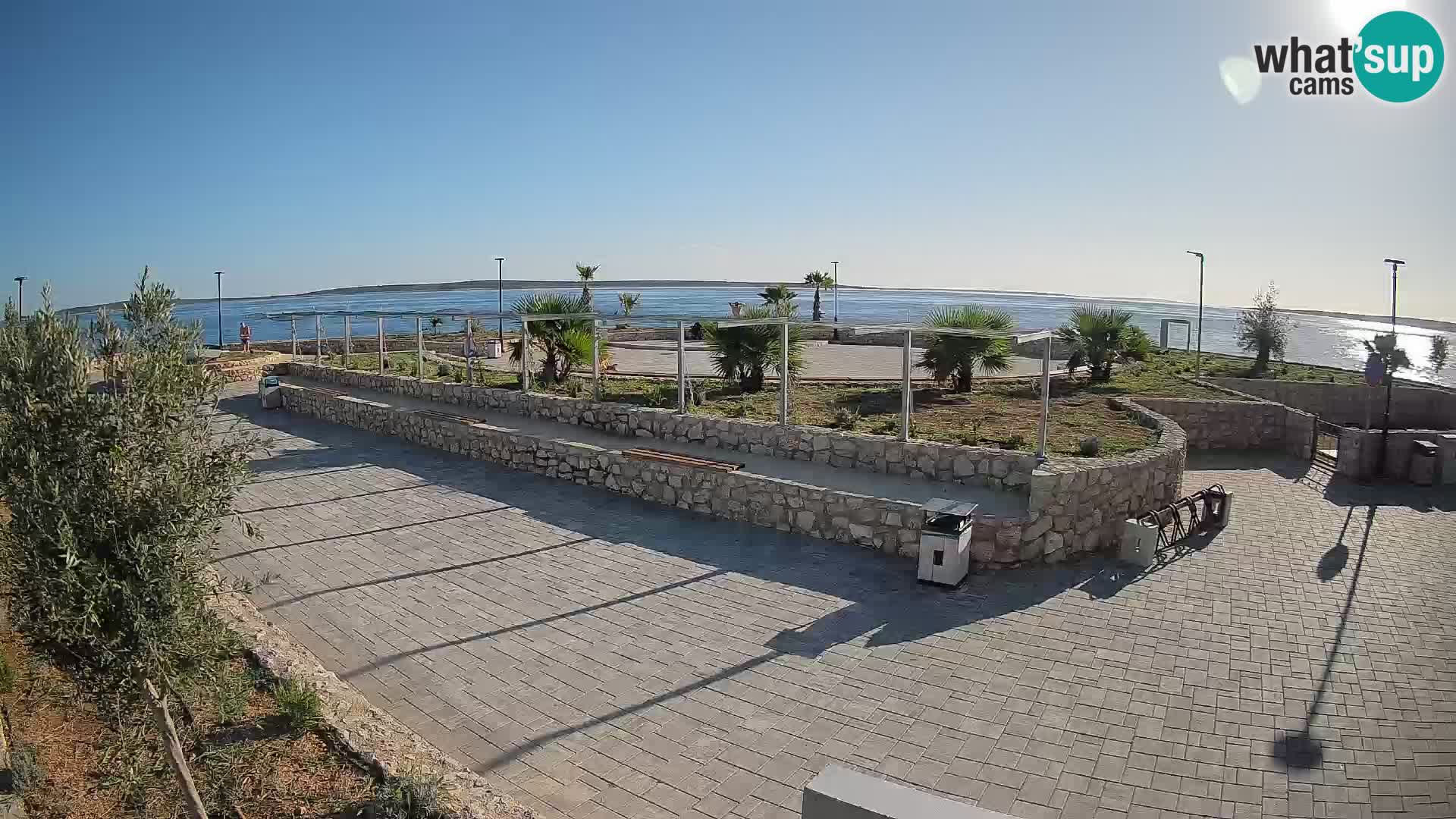 Webcam Mandre – Palco estivo Velika điga | Isola di Pag