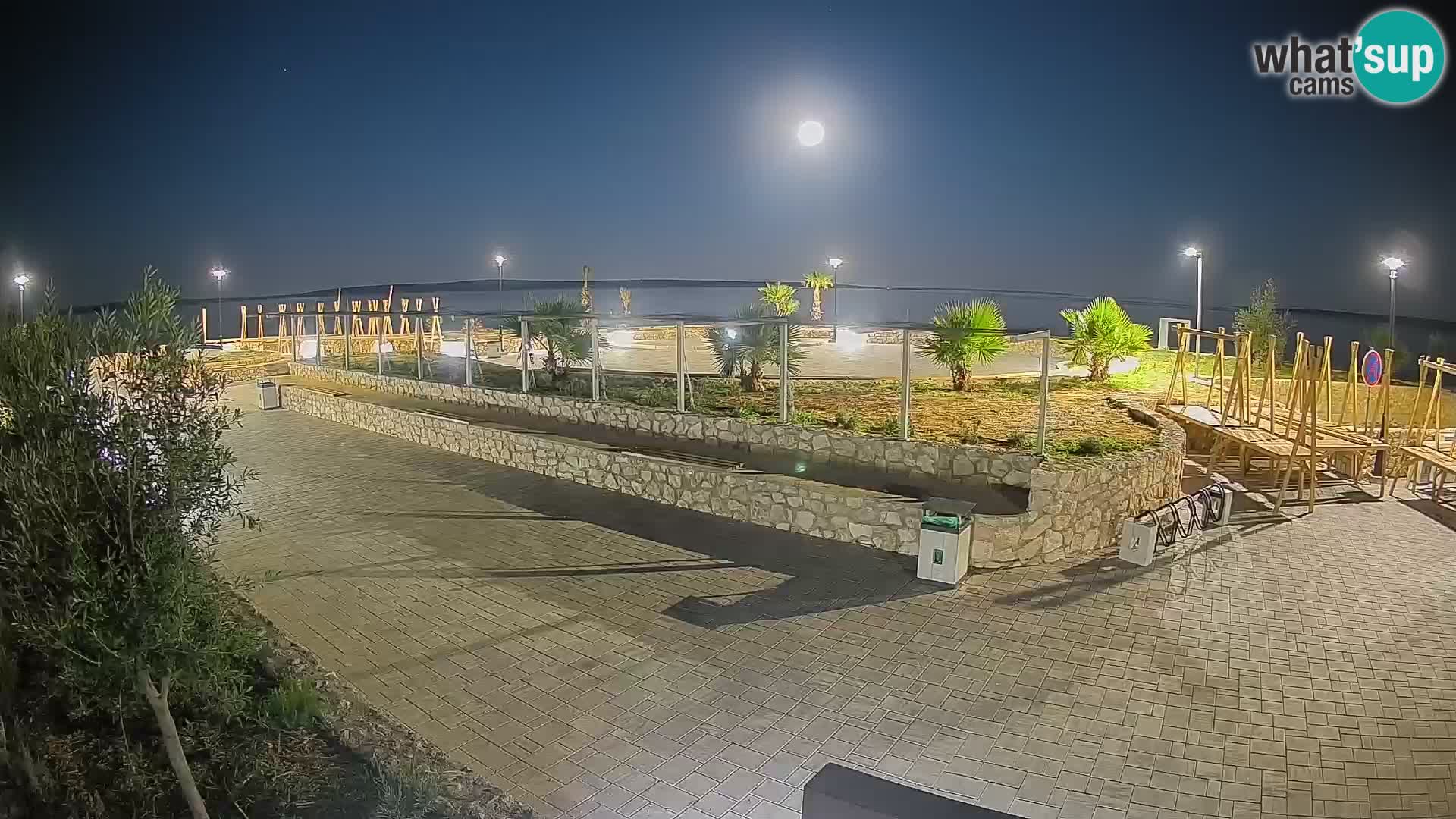 Mandre Sommerbühne Webcam – Velika điga | Insel Pag
