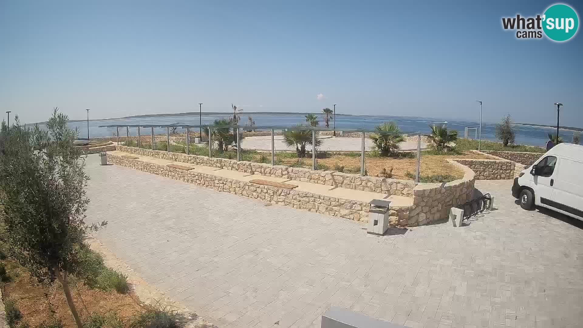 Mandre Summer Stage Webcam – Velika điga | Pag Island