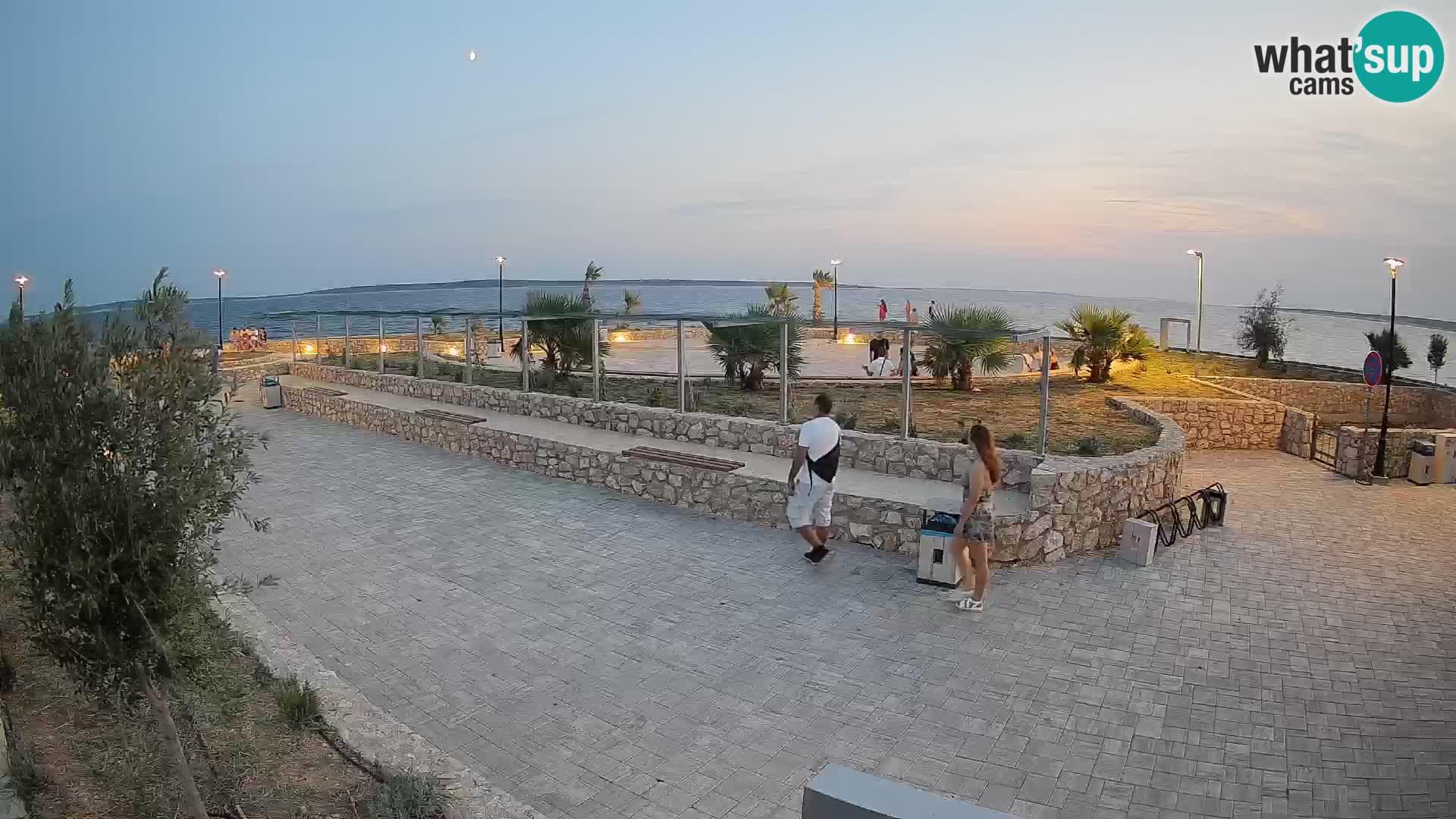 Mandre Summer Stage Webcam – Velika điga | Pag Island