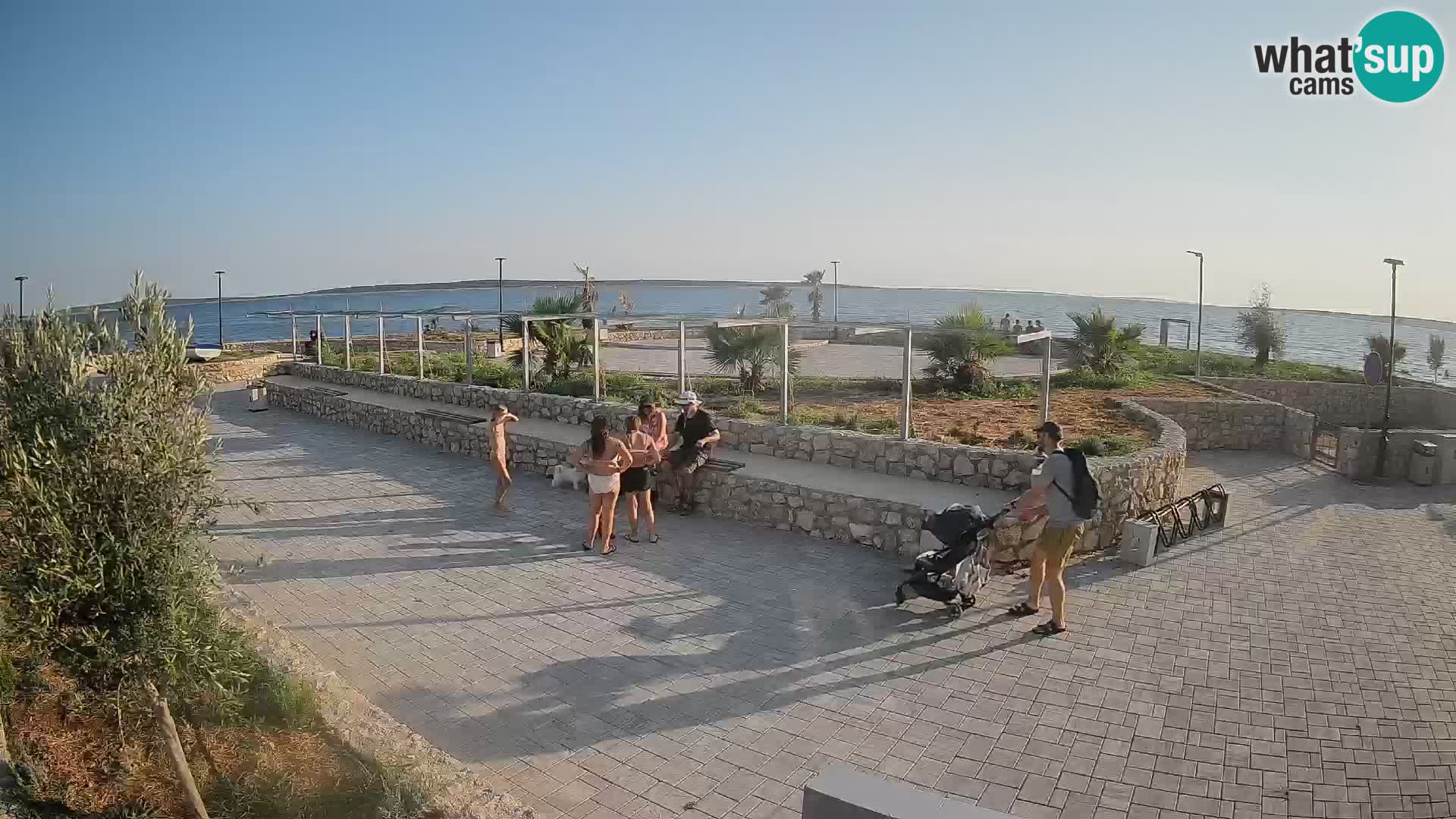 Mandre Summer Stage Webcam – Velika điga | Pag Island