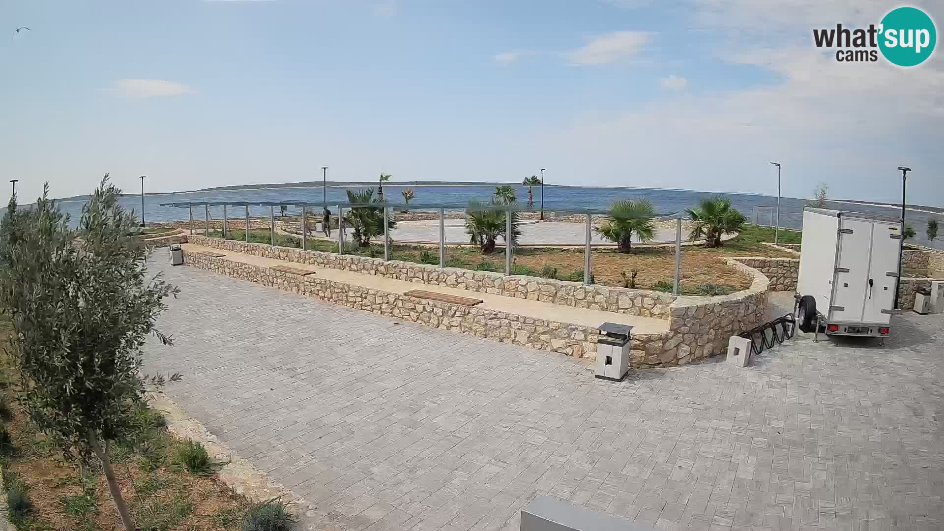 Mandre Summer Stage Webcam – Velika điga | Pag Island