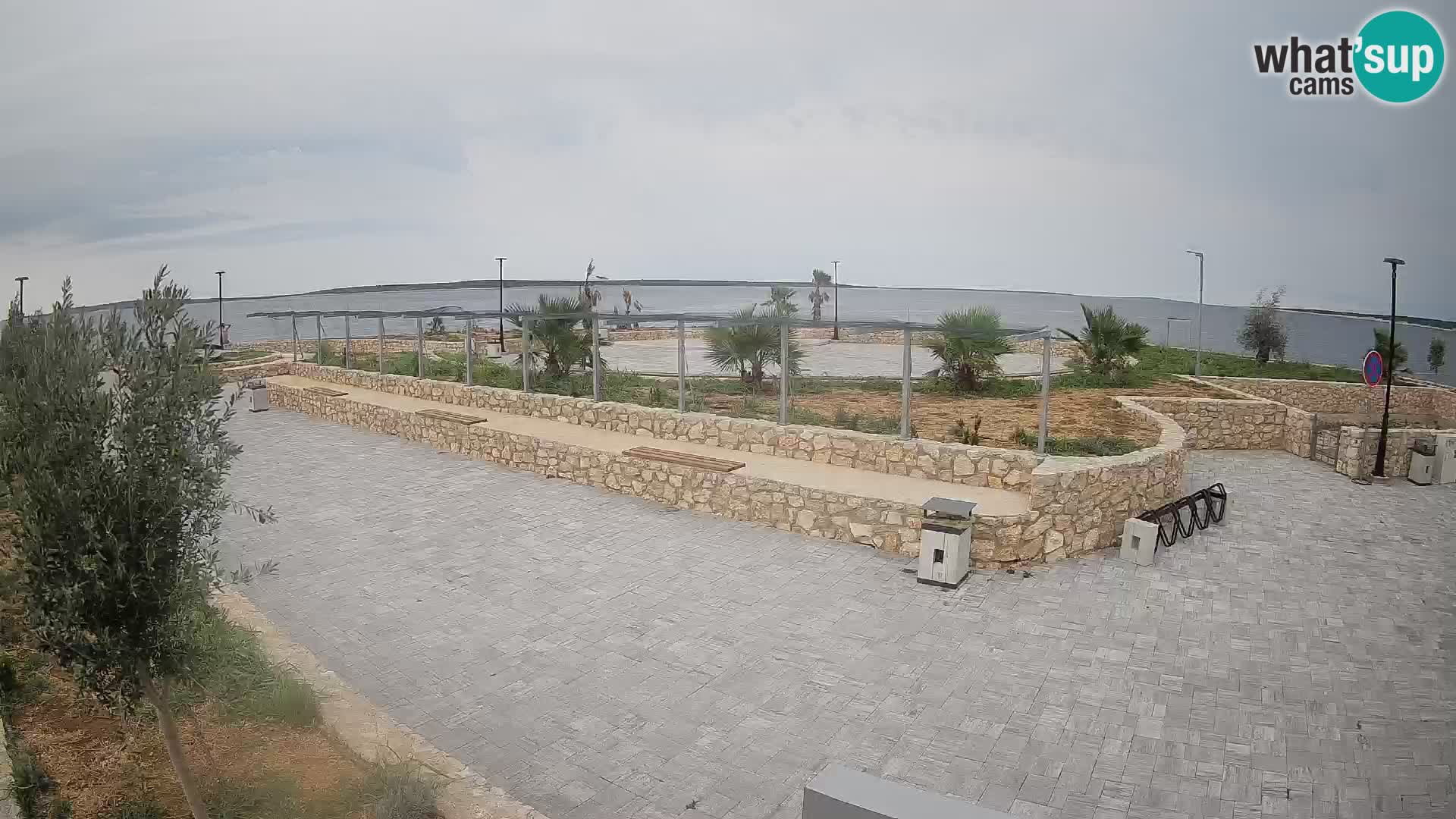 Webcam Mandre – Scène estivale Velika điga | Île de Pag