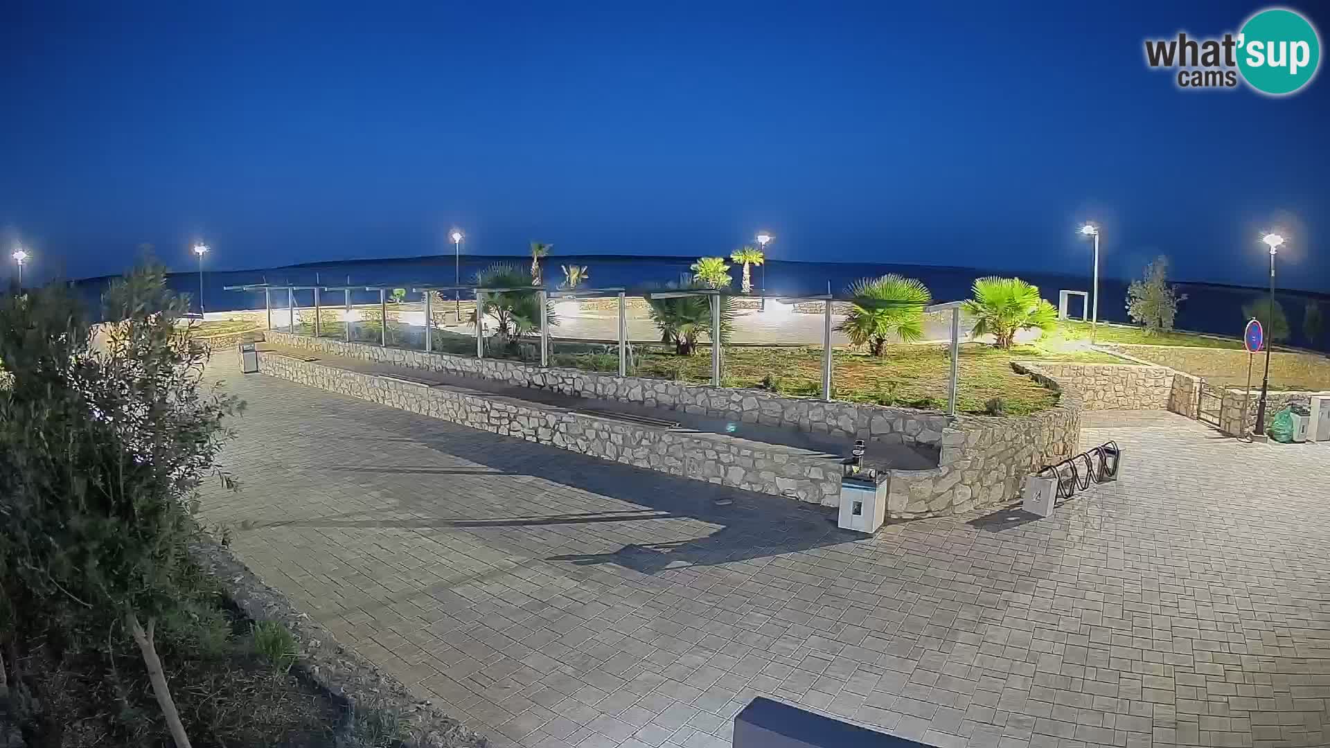 Mandre Summer Stage Webcam – Velika điga | Pag Island