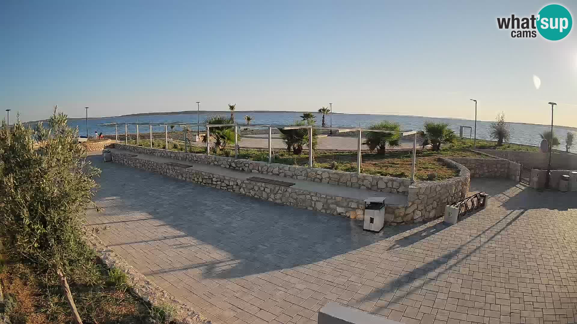 Mandre Summer Stage Webcam – Velika điga | Pag Island