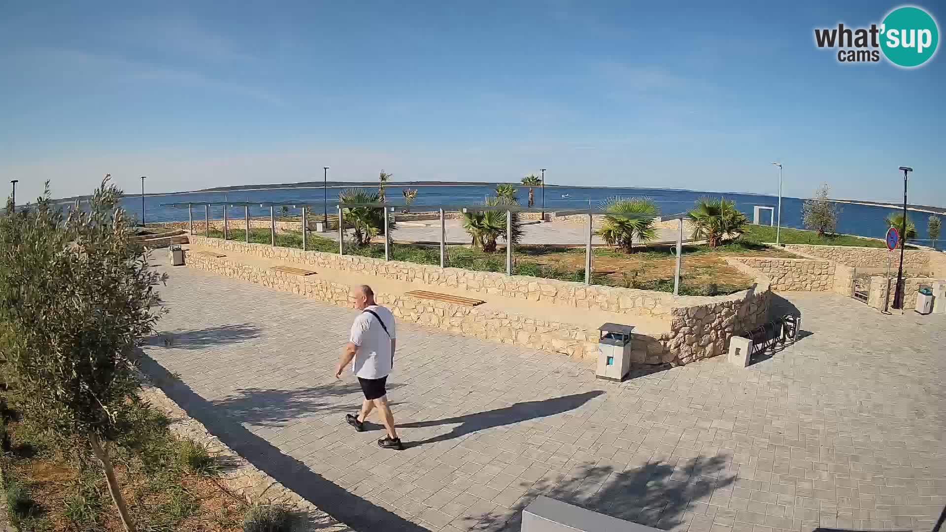 Mandre Summer Stage Webcam – Velika điga | Pag Island