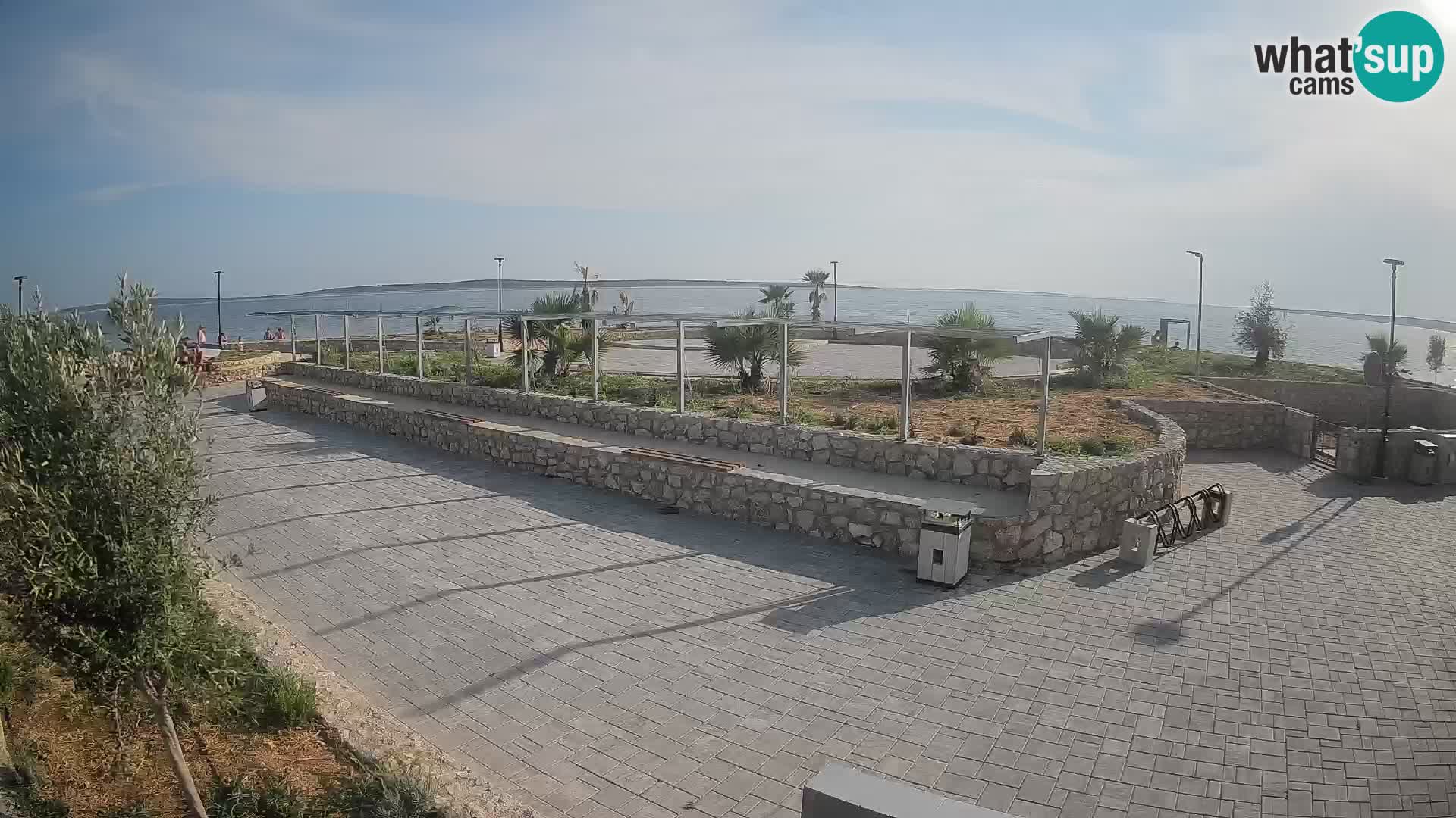 Mandre Summer Stage Webcam – Velika điga | Pag Island