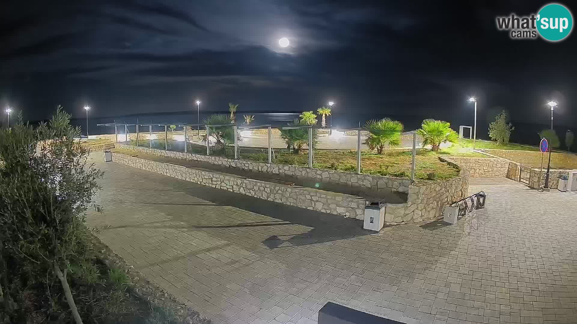 Webcam Mandre – Escenario de verano Velika điga | Isla de Pag