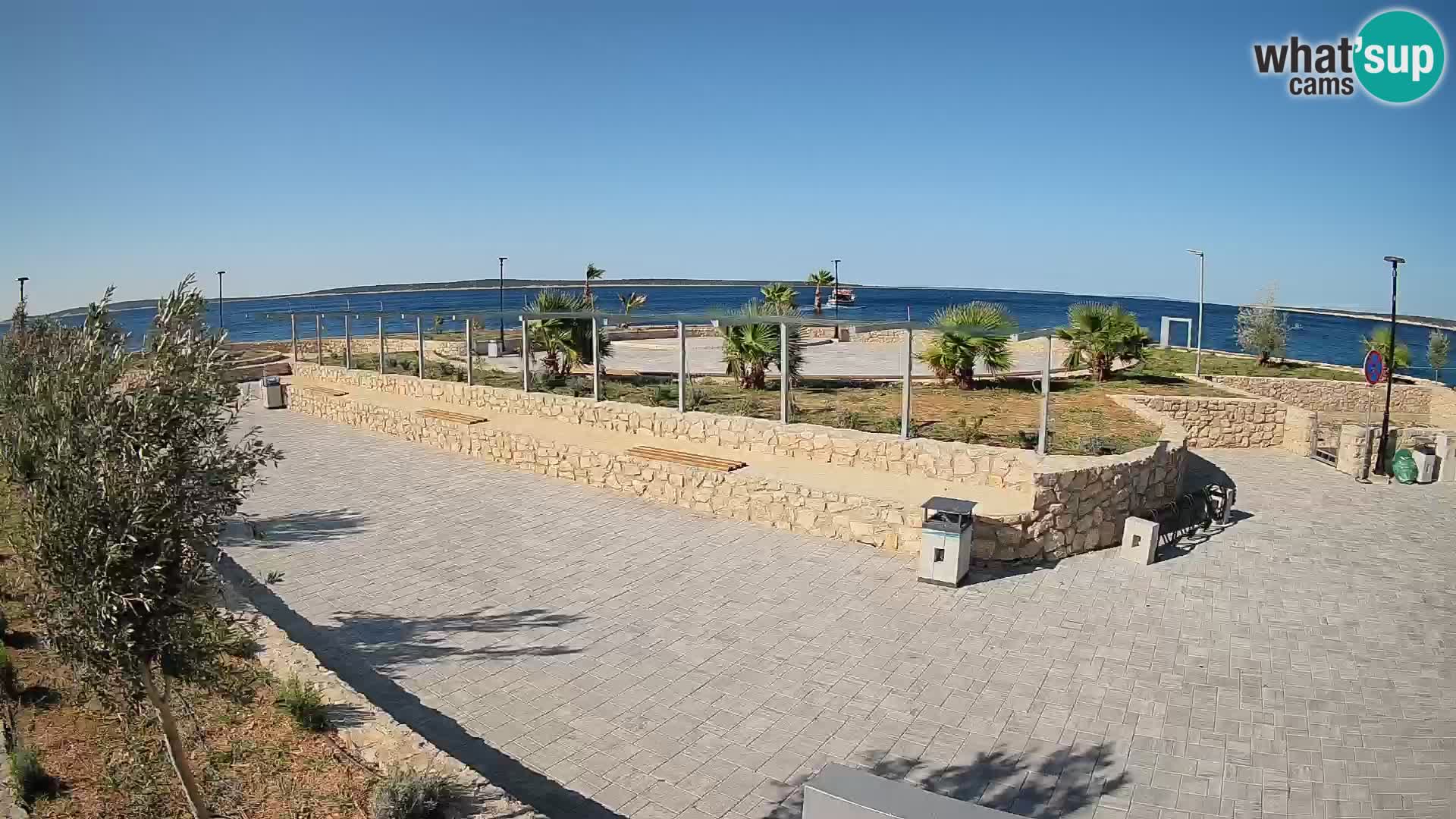 Mandre Sommerbühne Webcam – Velika điga | Insel Pag