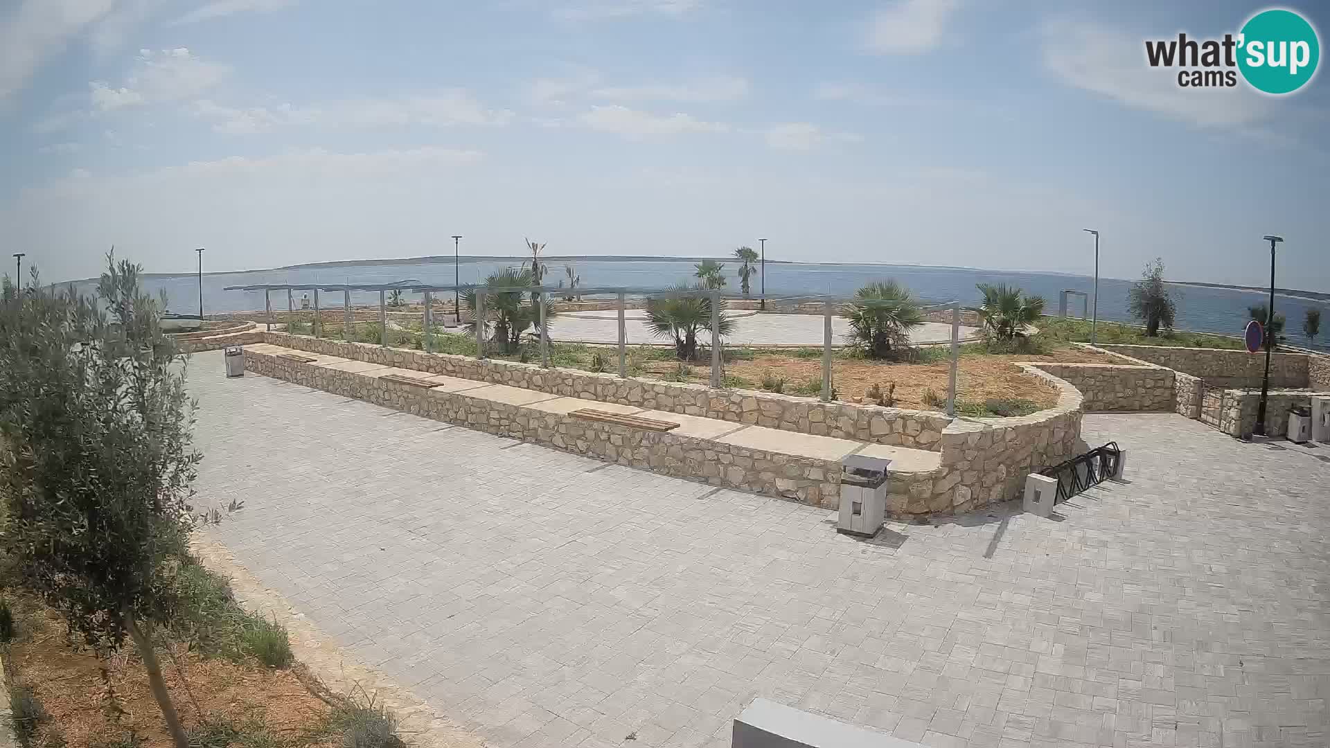 Webcam Mandre – Palco estivo Velika điga | Isola di Pag