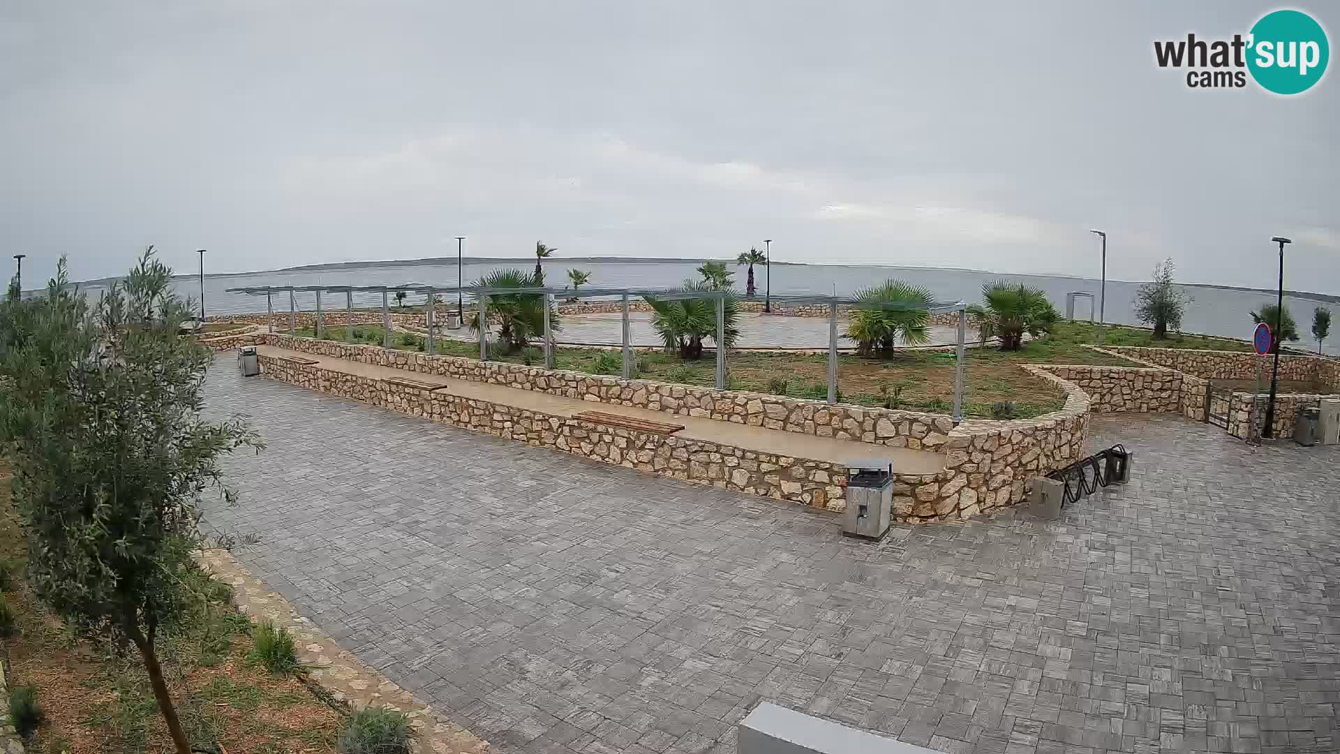 Webcam Mandre – Scène estivale Velika điga | Île de Pag