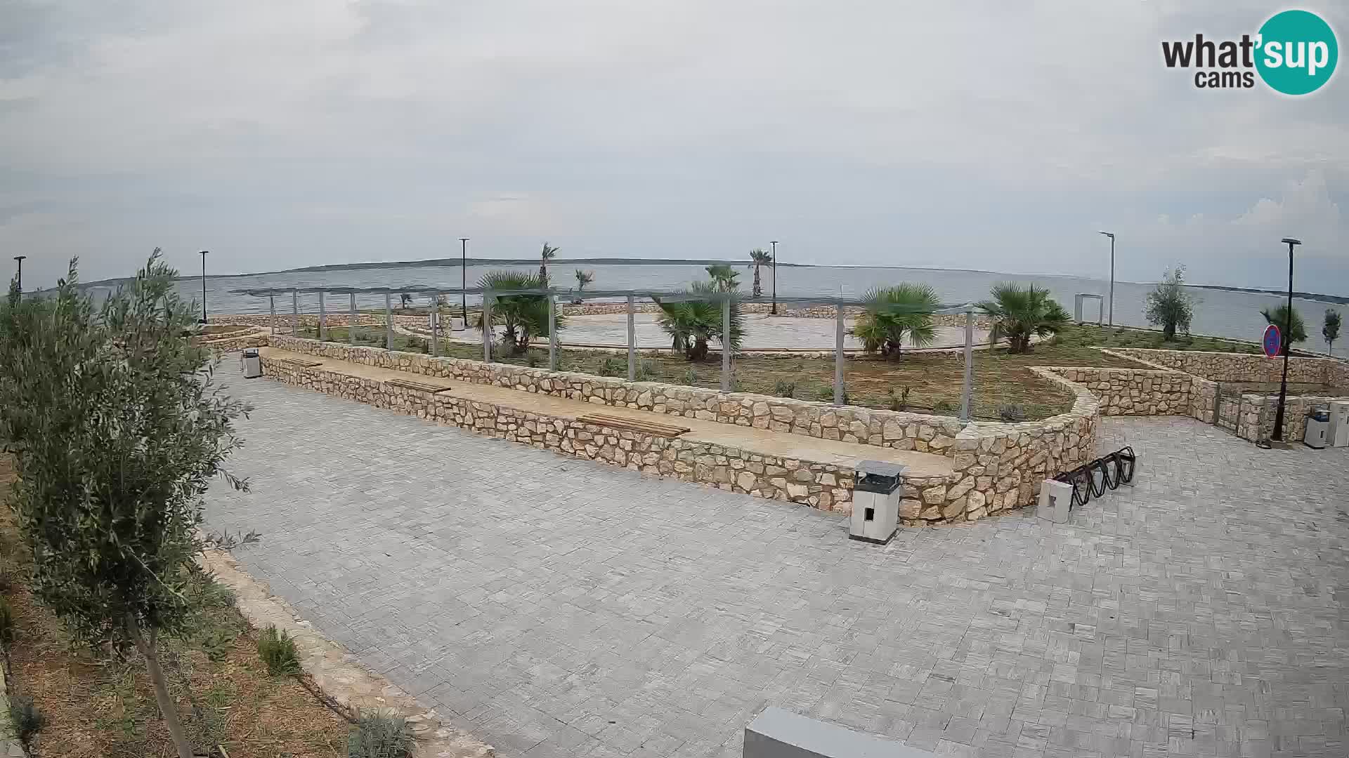 Webcam Mandre – Scène estivale Velika điga | Île de Pag