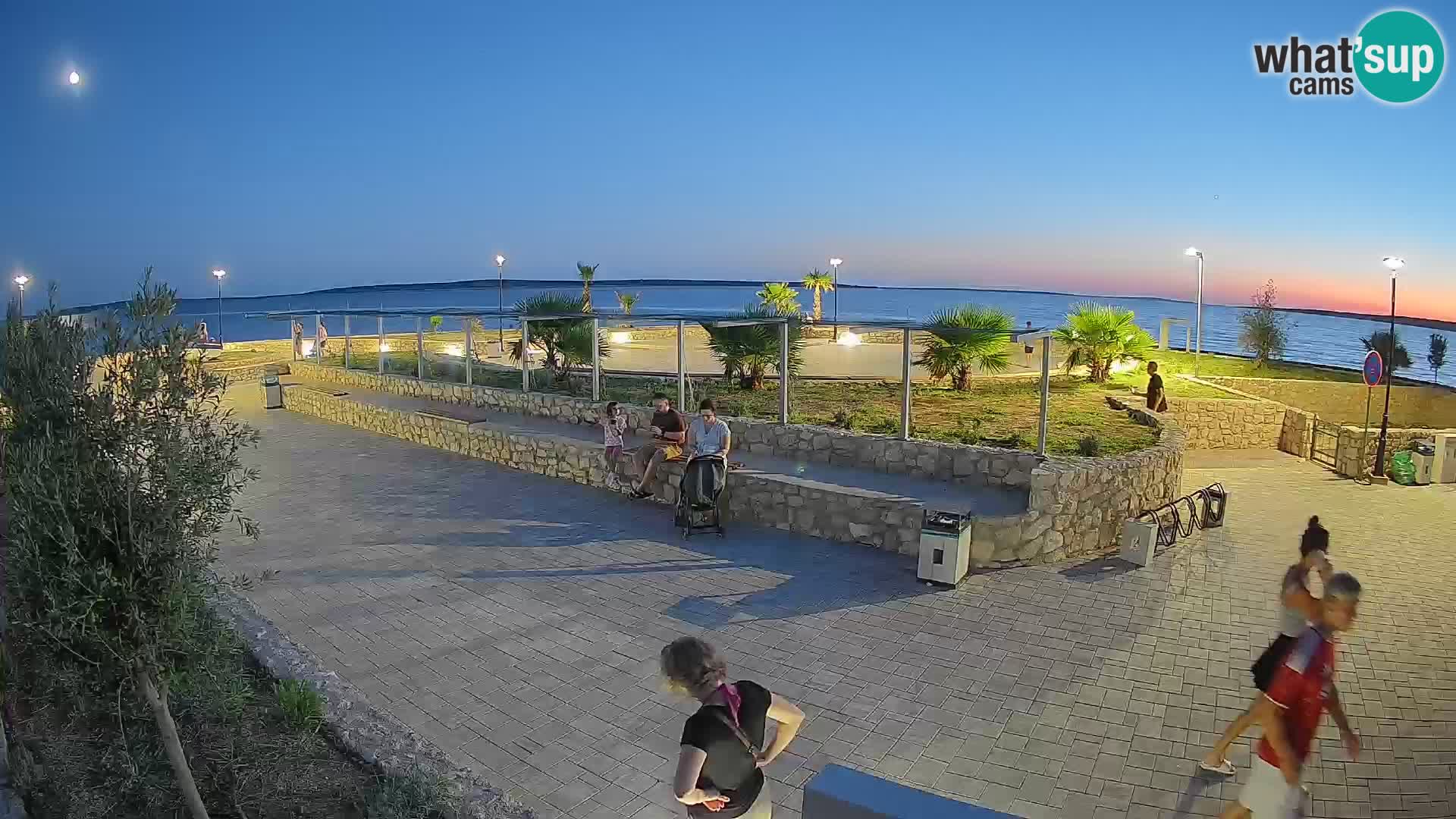 Webcam Mandre – Palco estivo Velika điga | Isola di Pag