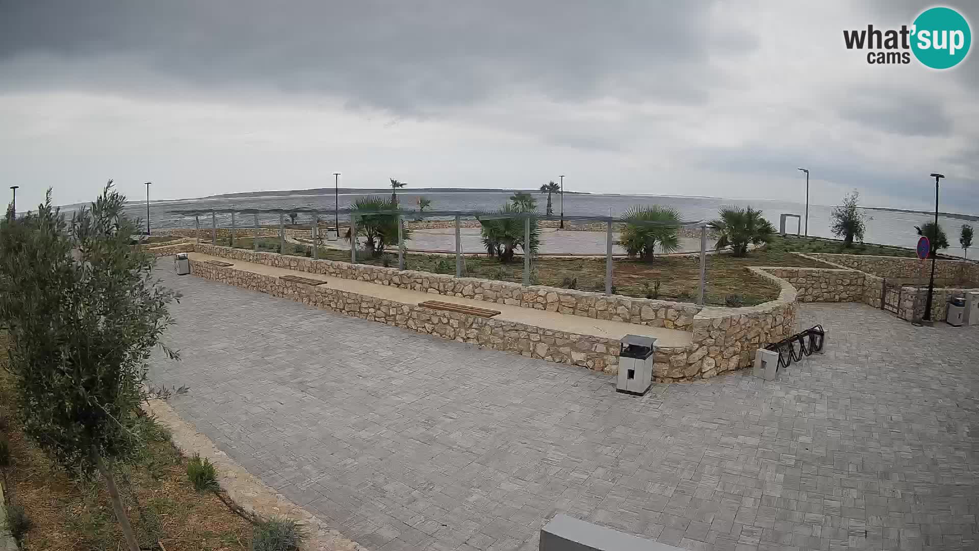 Webcam Mandre – Scène estivale Velika điga | Île de Pag