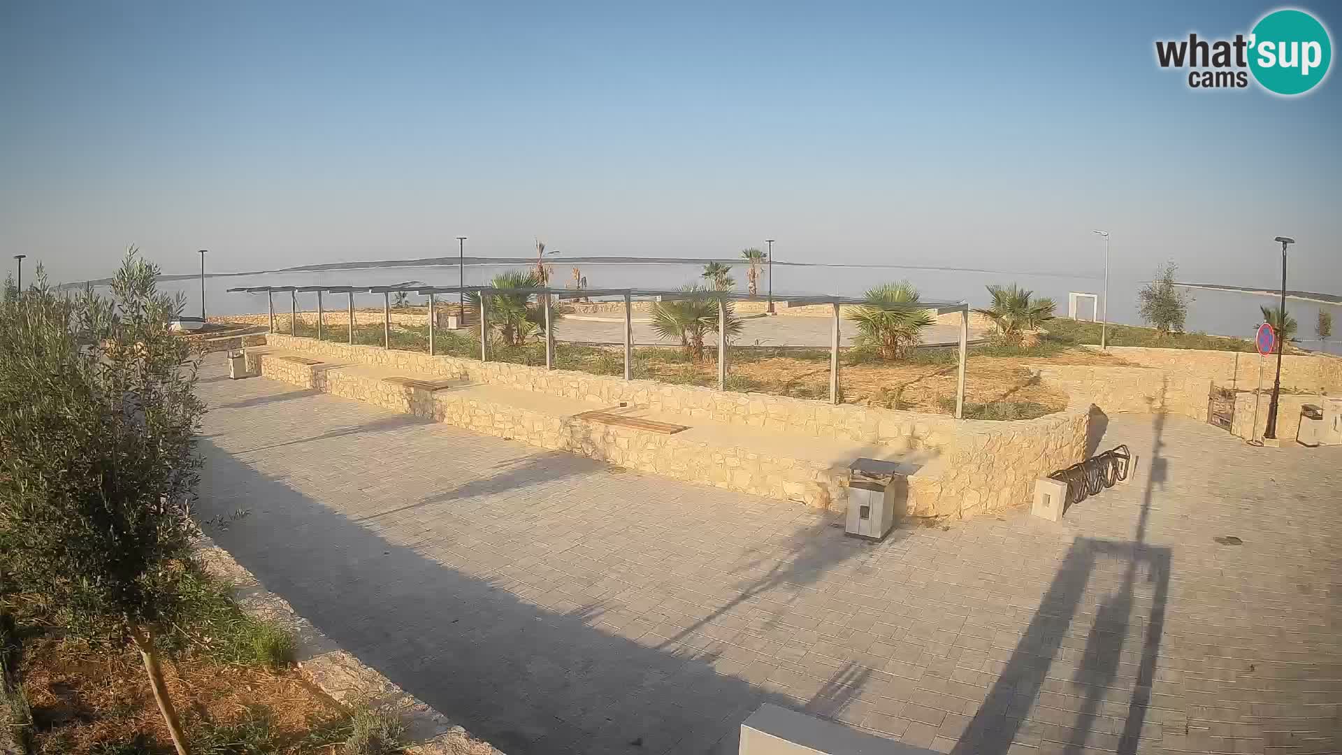 Webcam Mandre – Scène estivale Velika điga | Île de Pag