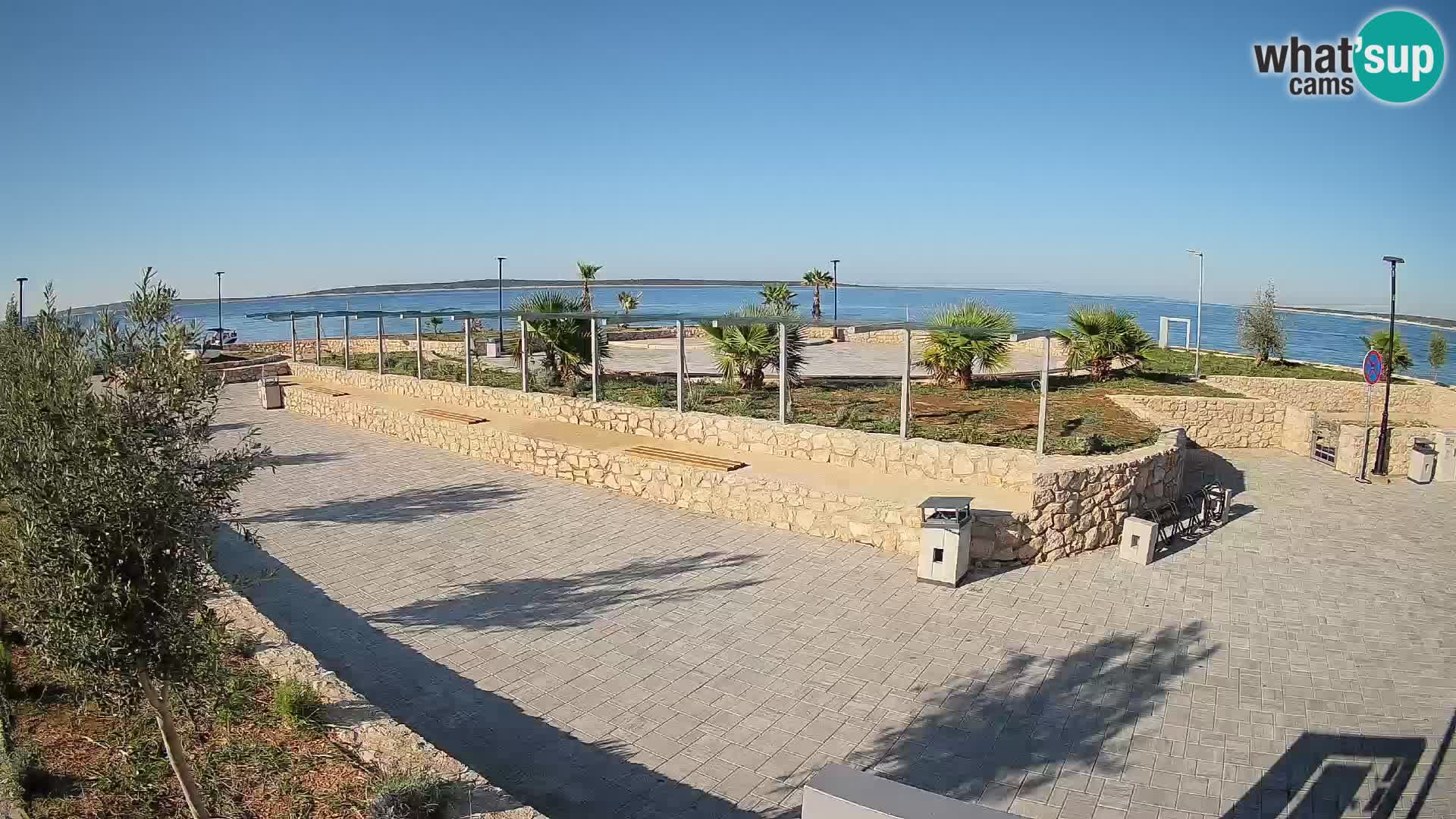Mandre Summer Stage Webcam – Velika điga | Pag Island