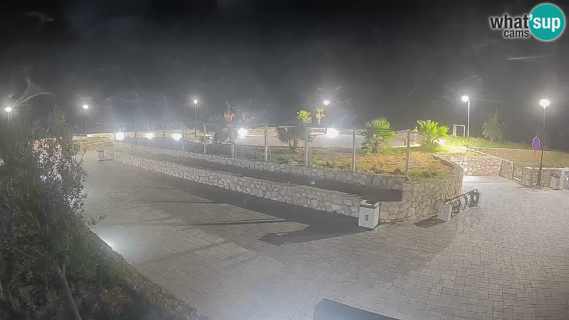 Spletna kamera Mandre – Poletni oder Velika điga | Otok Pag