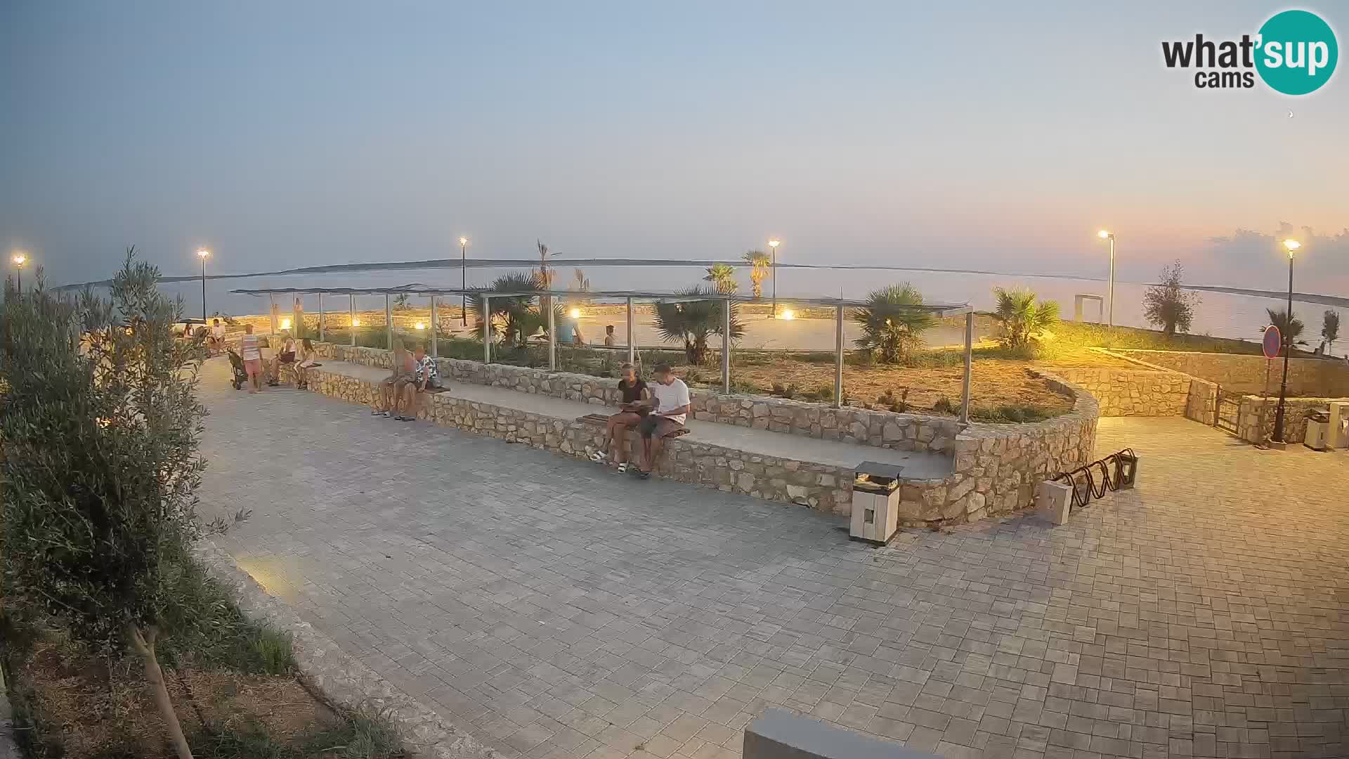 Mandre Summer Stage Webcam – Velika điga | Pag Island