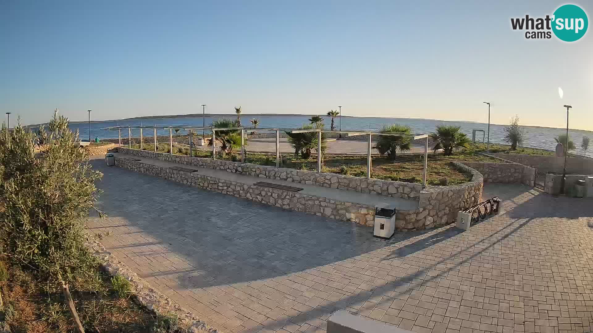 Mandre Summer Stage Webcam – Velika điga | Pag Island
