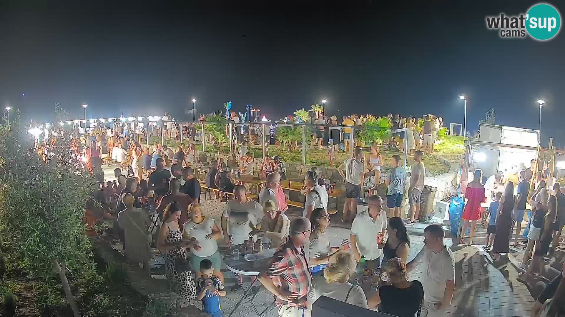Mandre Summer Stage Webcam – Velika điga | Pag Island