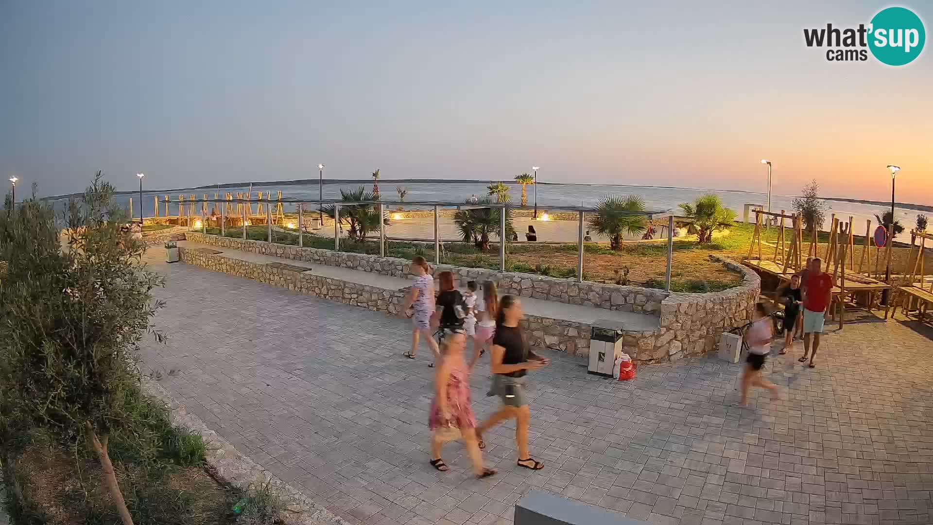 Mandre Summer Stage Webcam – Velika điga | Pag Island