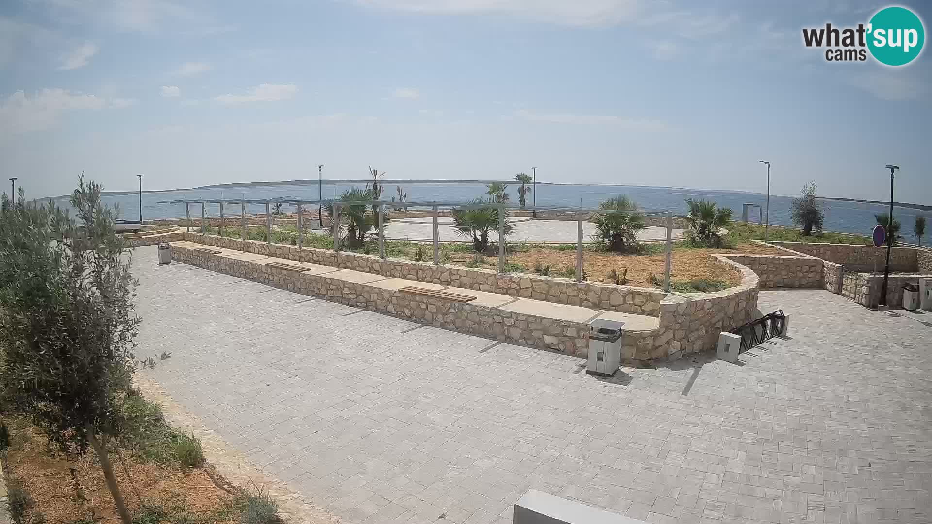 Webcam Mandre – Escenario de verano Velika điga | Isla de Pag