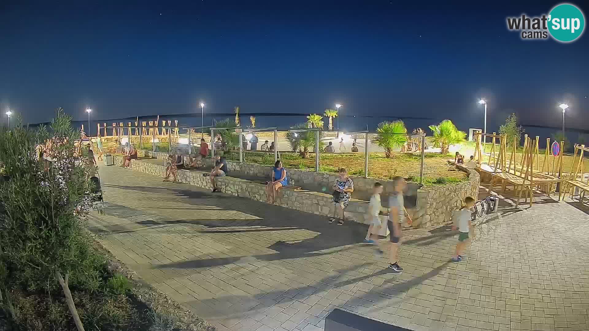 Mandre Summer Stage Webcam – Velika điga | Pag Island