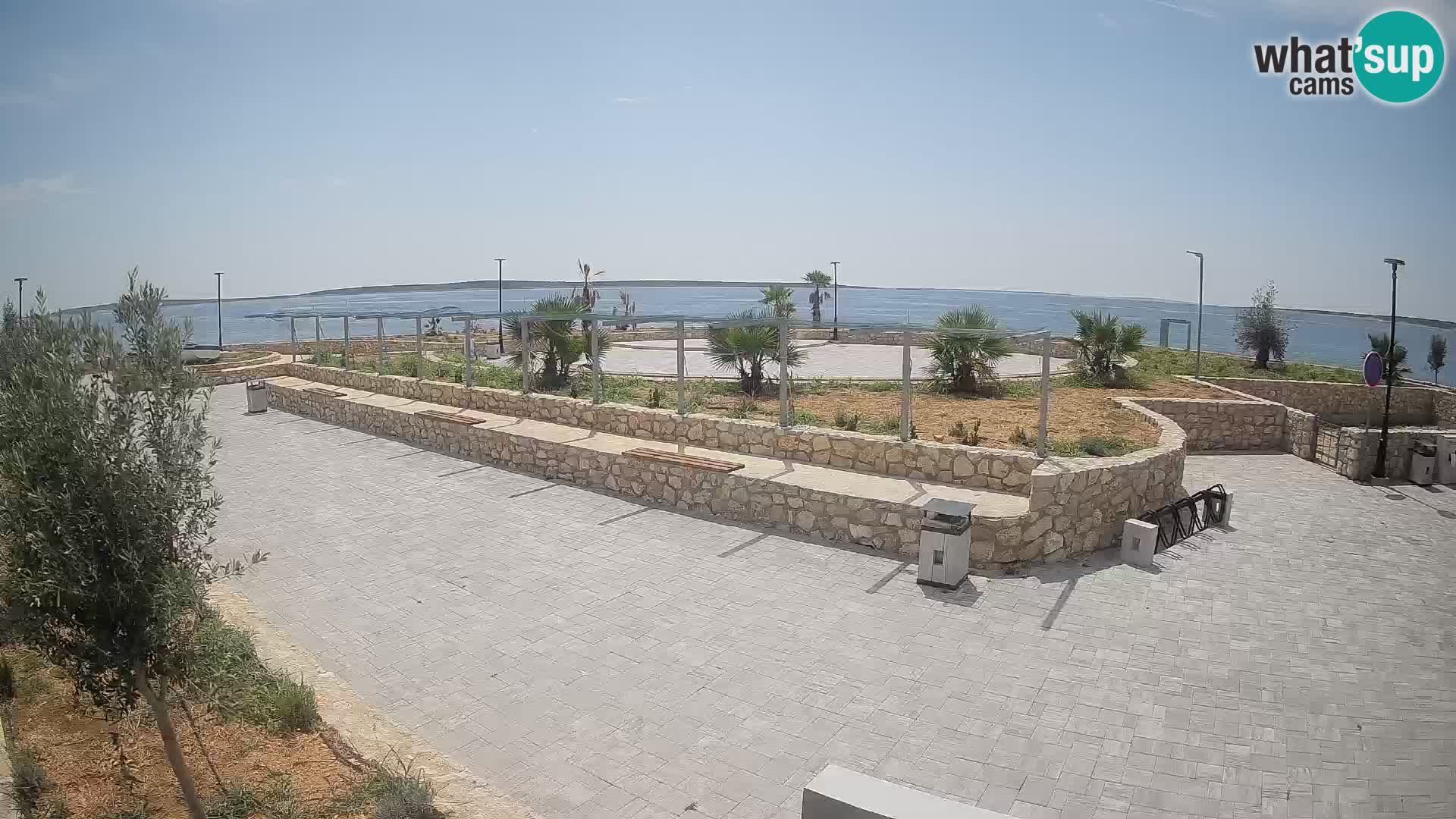 Webcam Mandre – Escenario de verano Velika điga | Isla de Pag